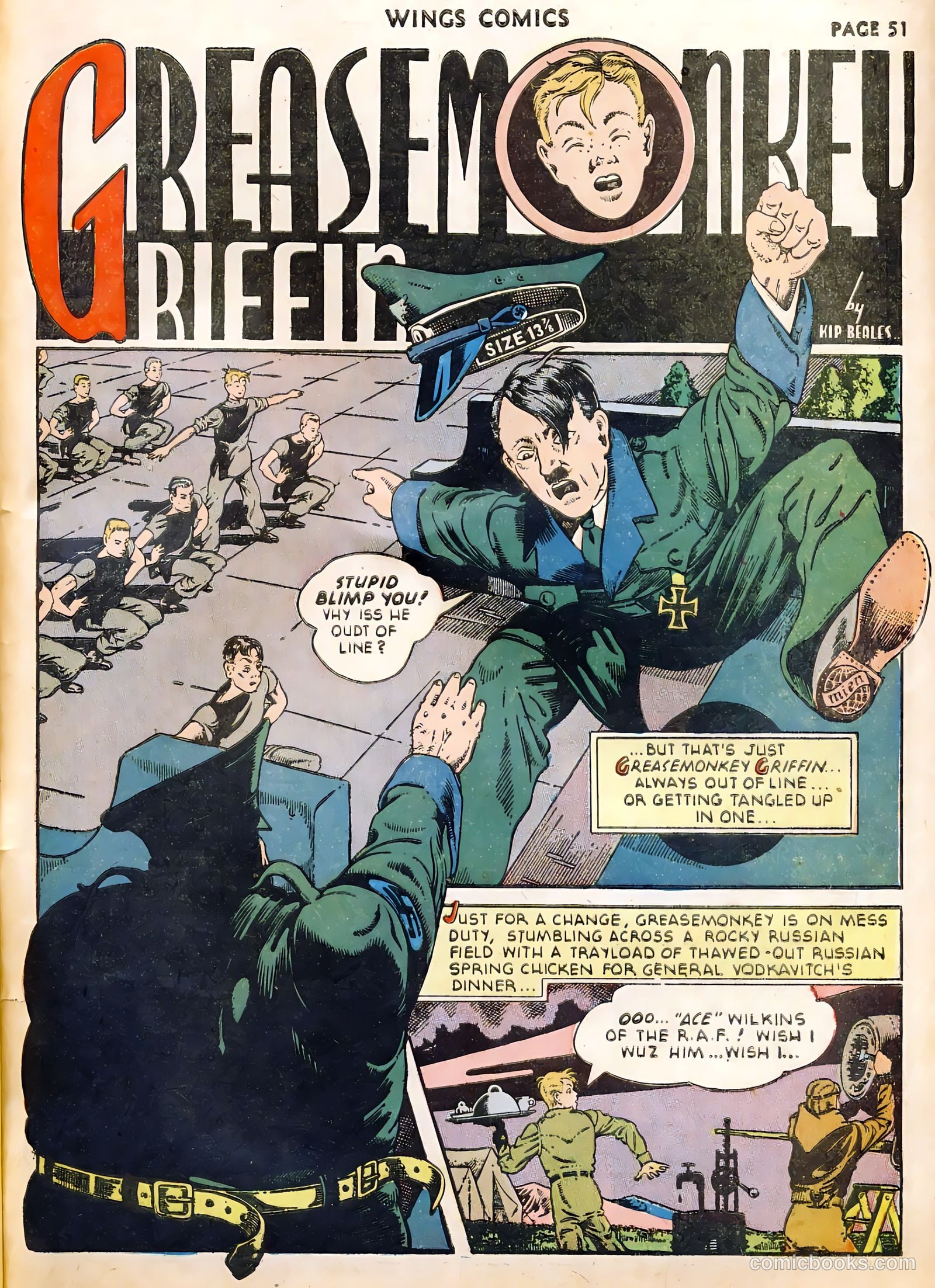 Wings Comics #22 (1942) — page 53 of 68