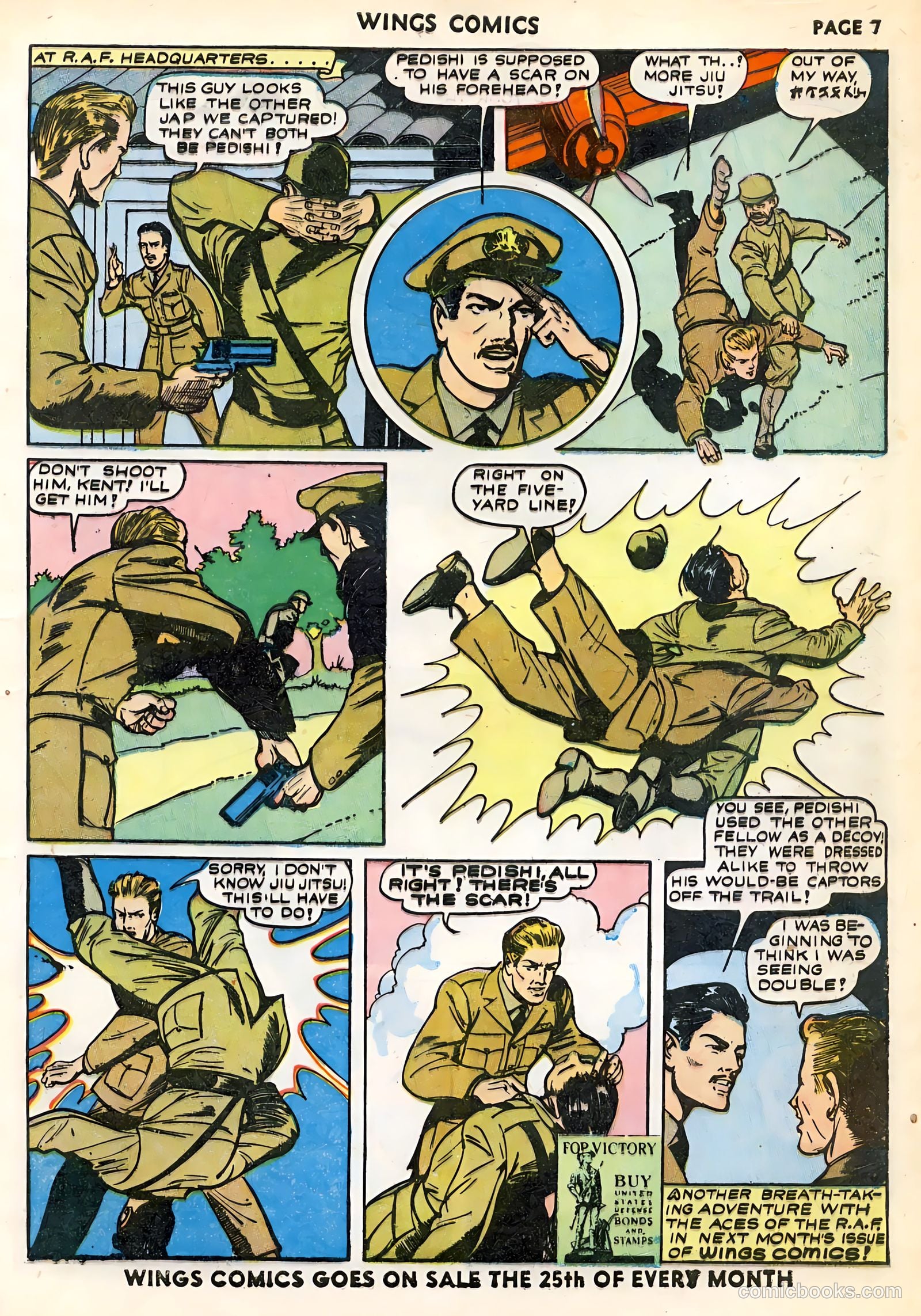 Wings Comics #23 (1942) — page 9 of 68