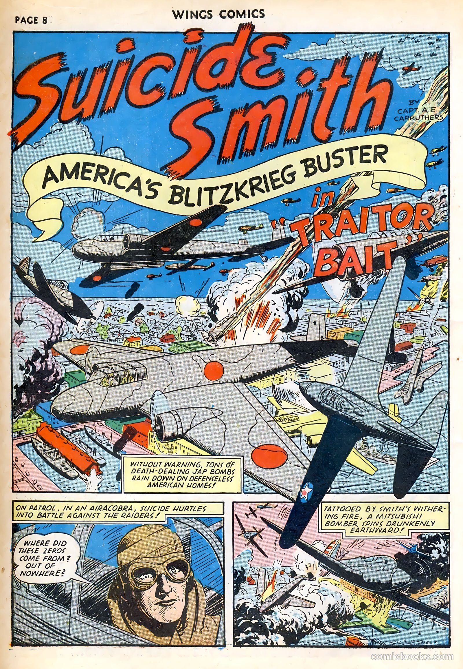 Wings Comics #23 (1942) — page 10 of 68