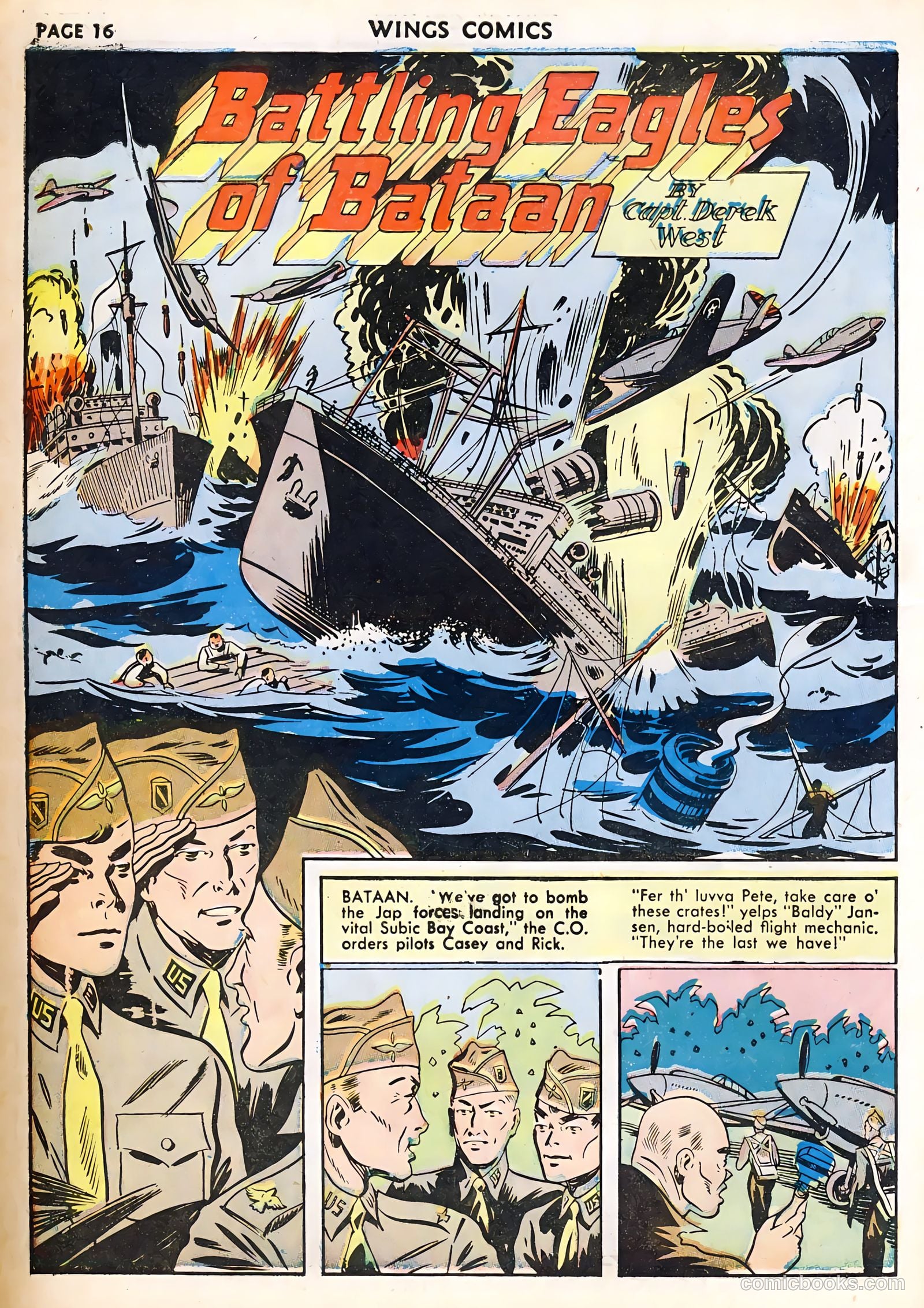 Wings Comics #23 (1942) — page 18 of 68