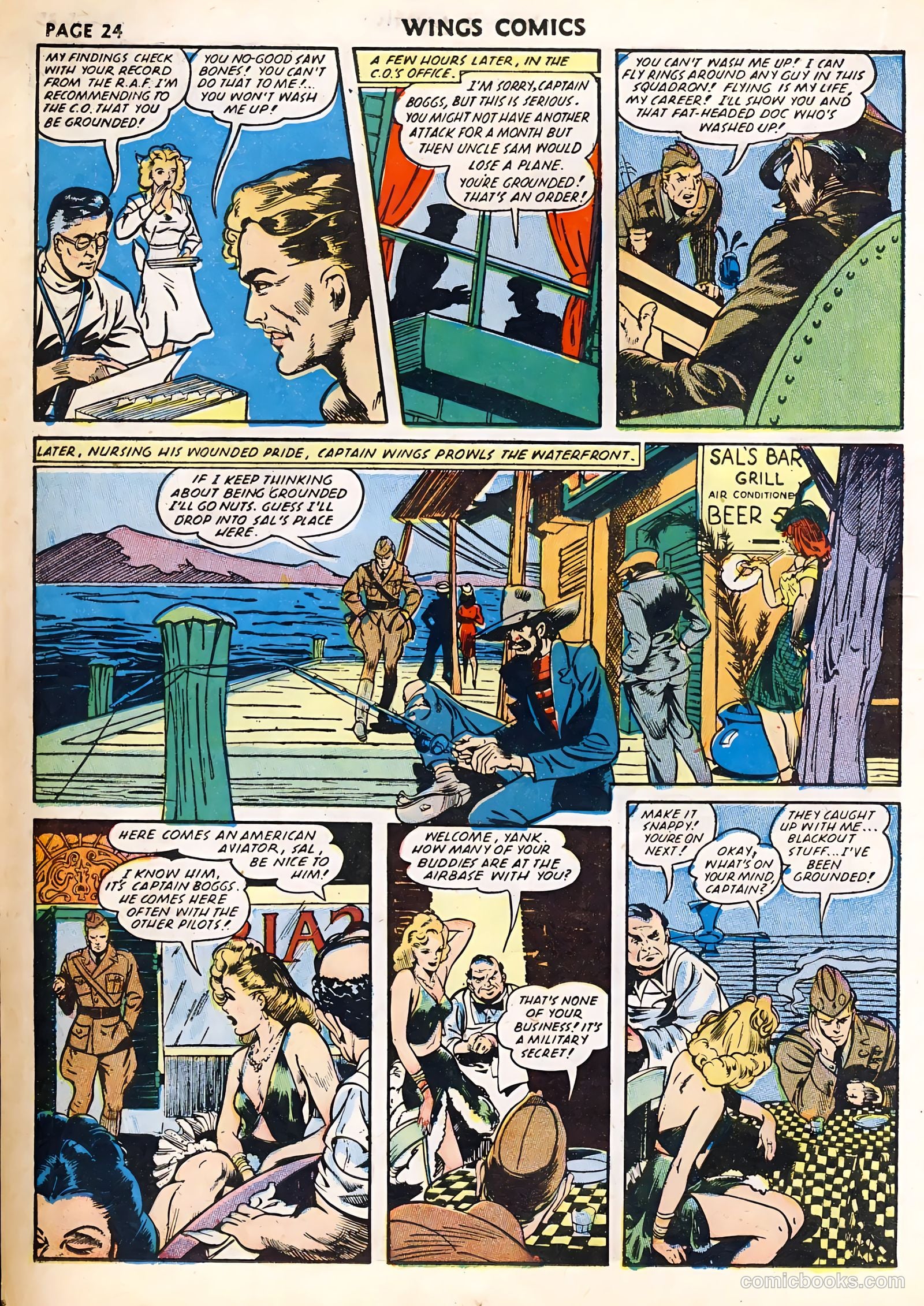 Wings Comics #23 (1942) — page 26 of 68