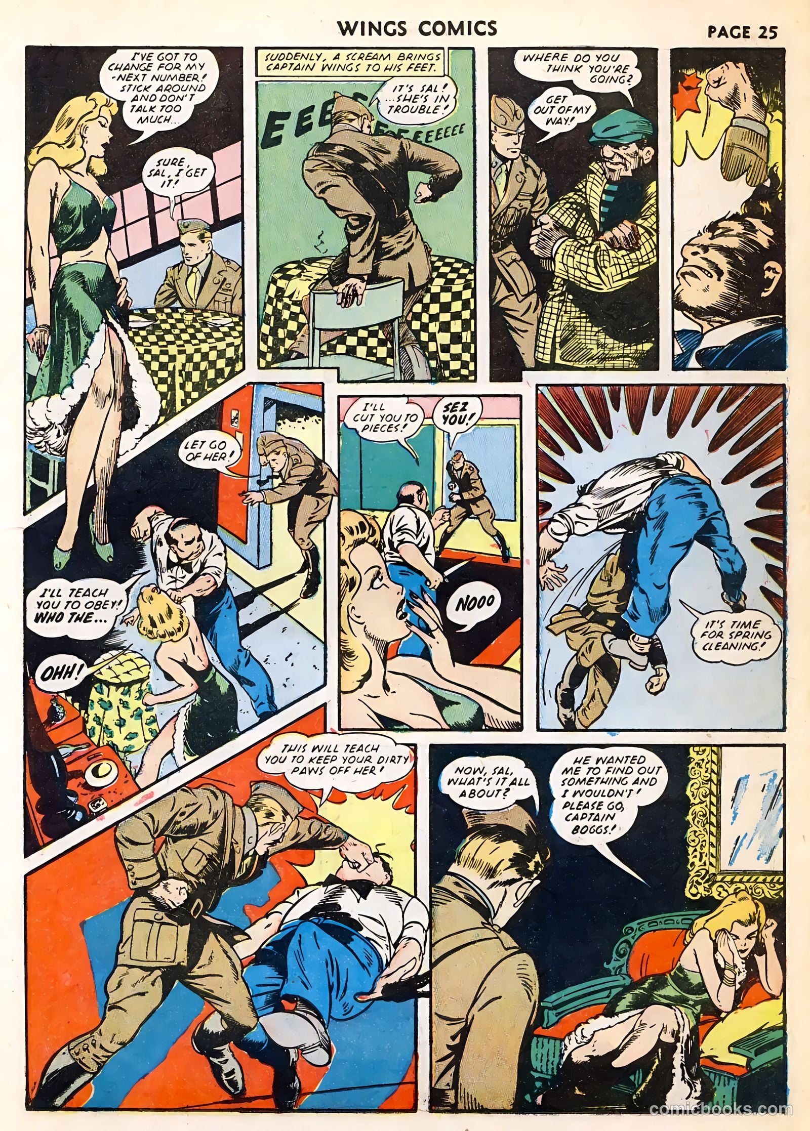 Wings Comics #23 (1942) — page 27 of 68