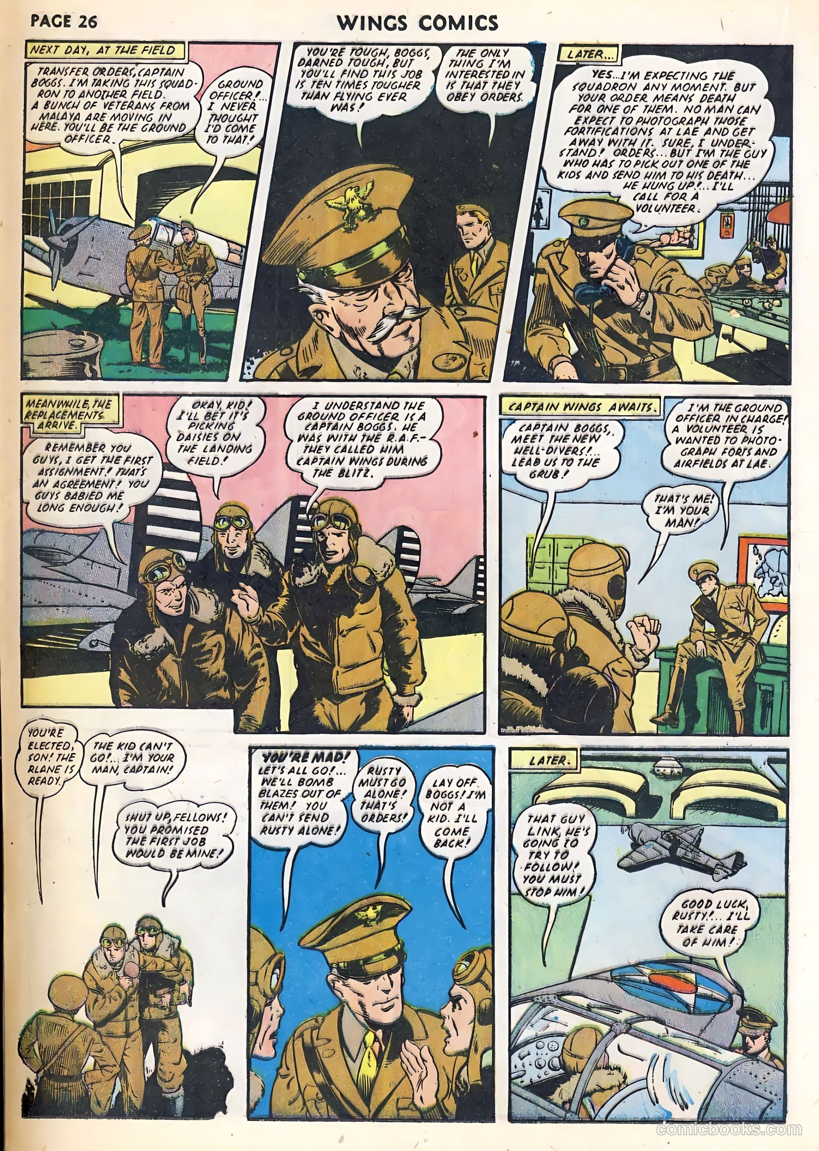 Wings Comics #23 (1942) — page 28 of 68