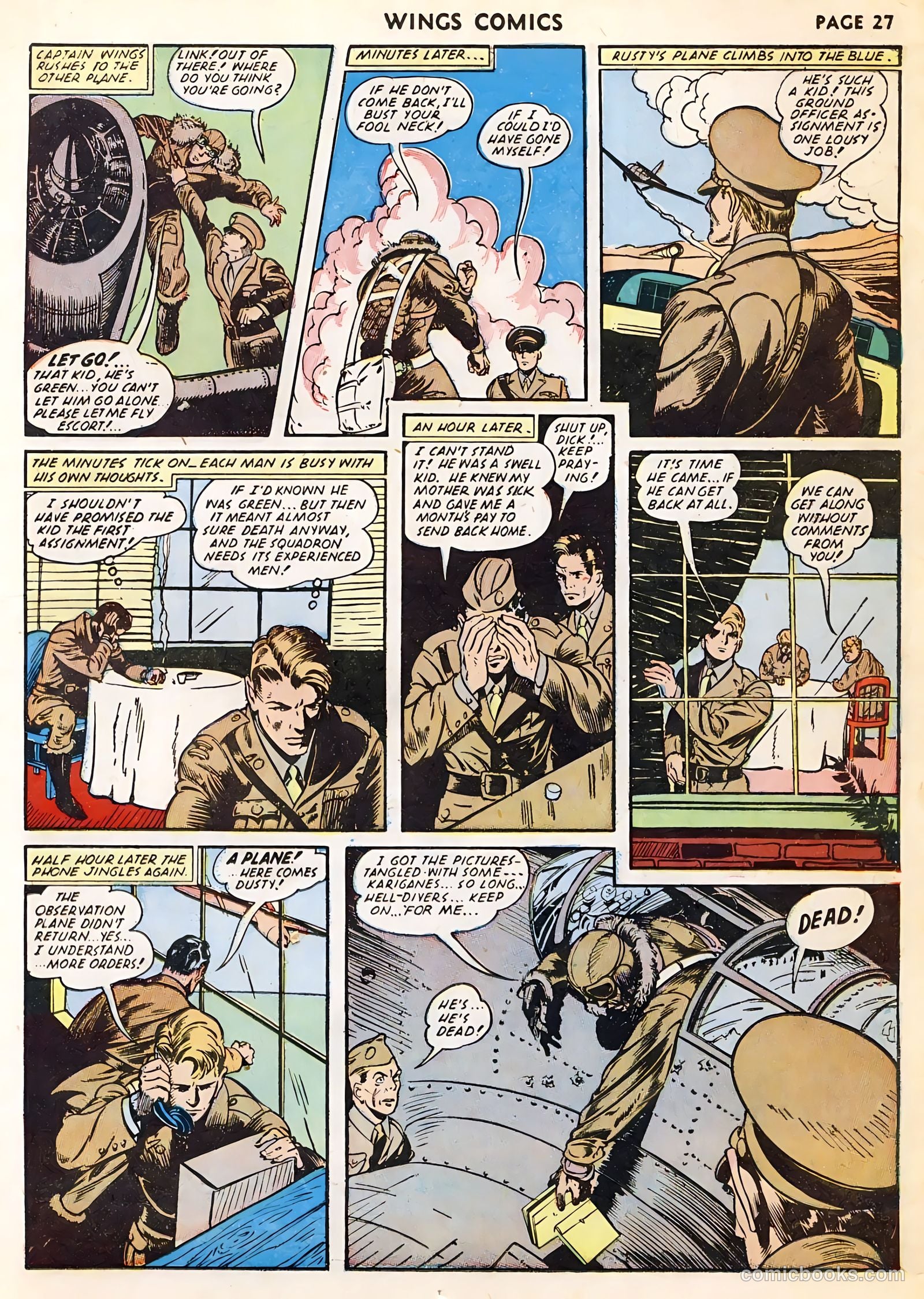 Wings Comics #23 (1942) — page 29 of 68