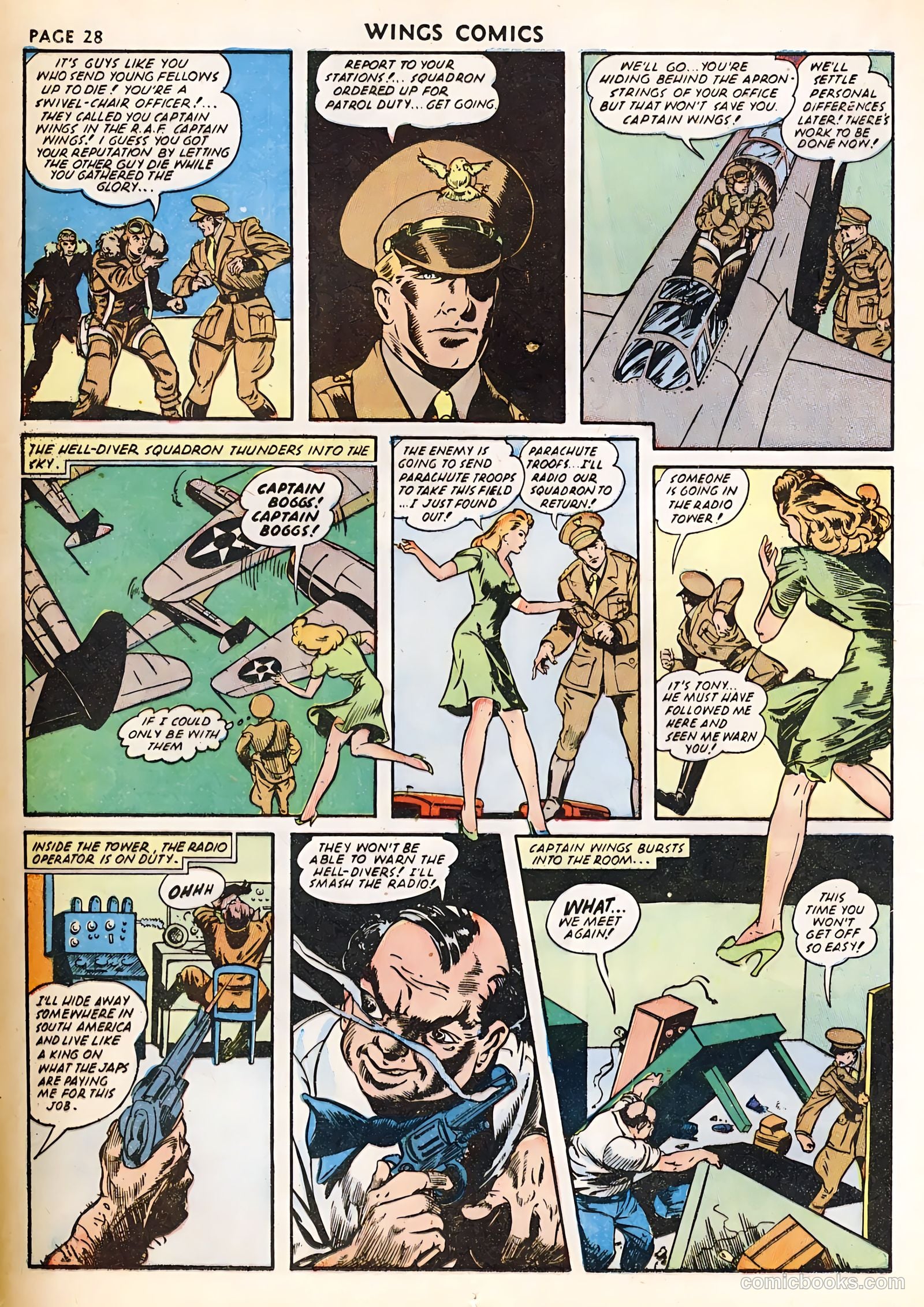 Wings Comics #23 (1942) — page 30 of 68