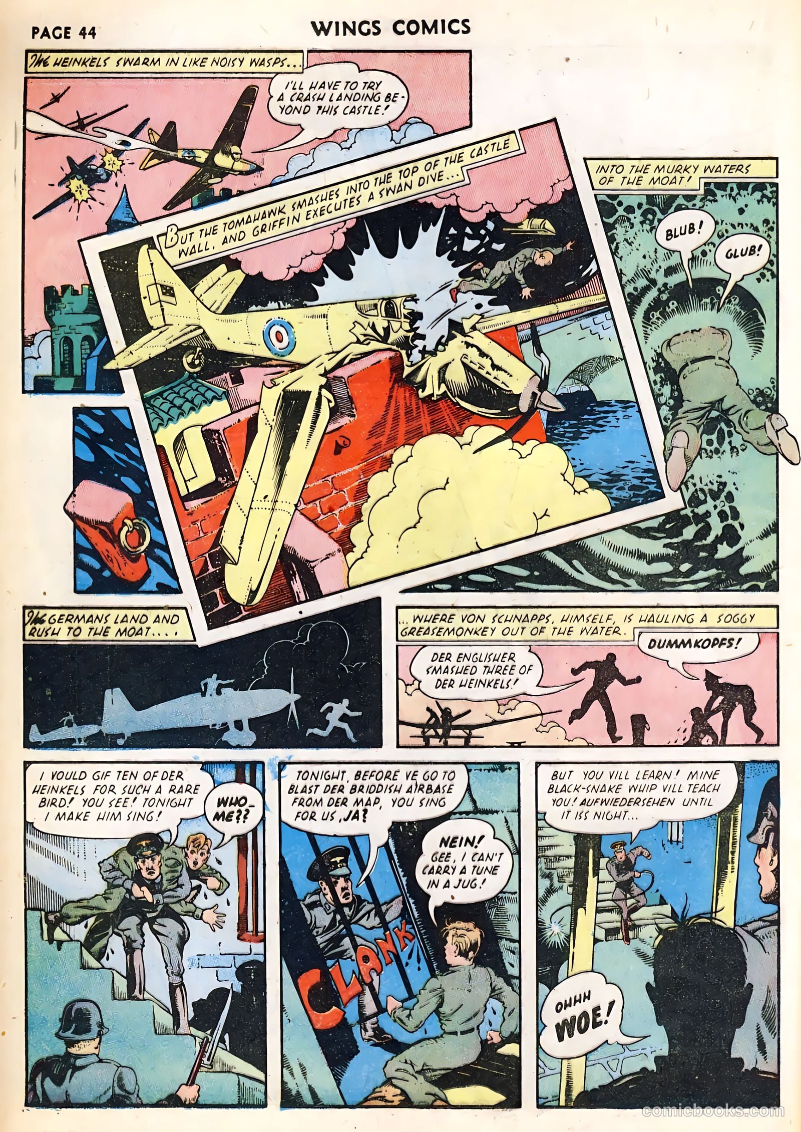 Wings Comics #23 (1942) — page 46 of 68