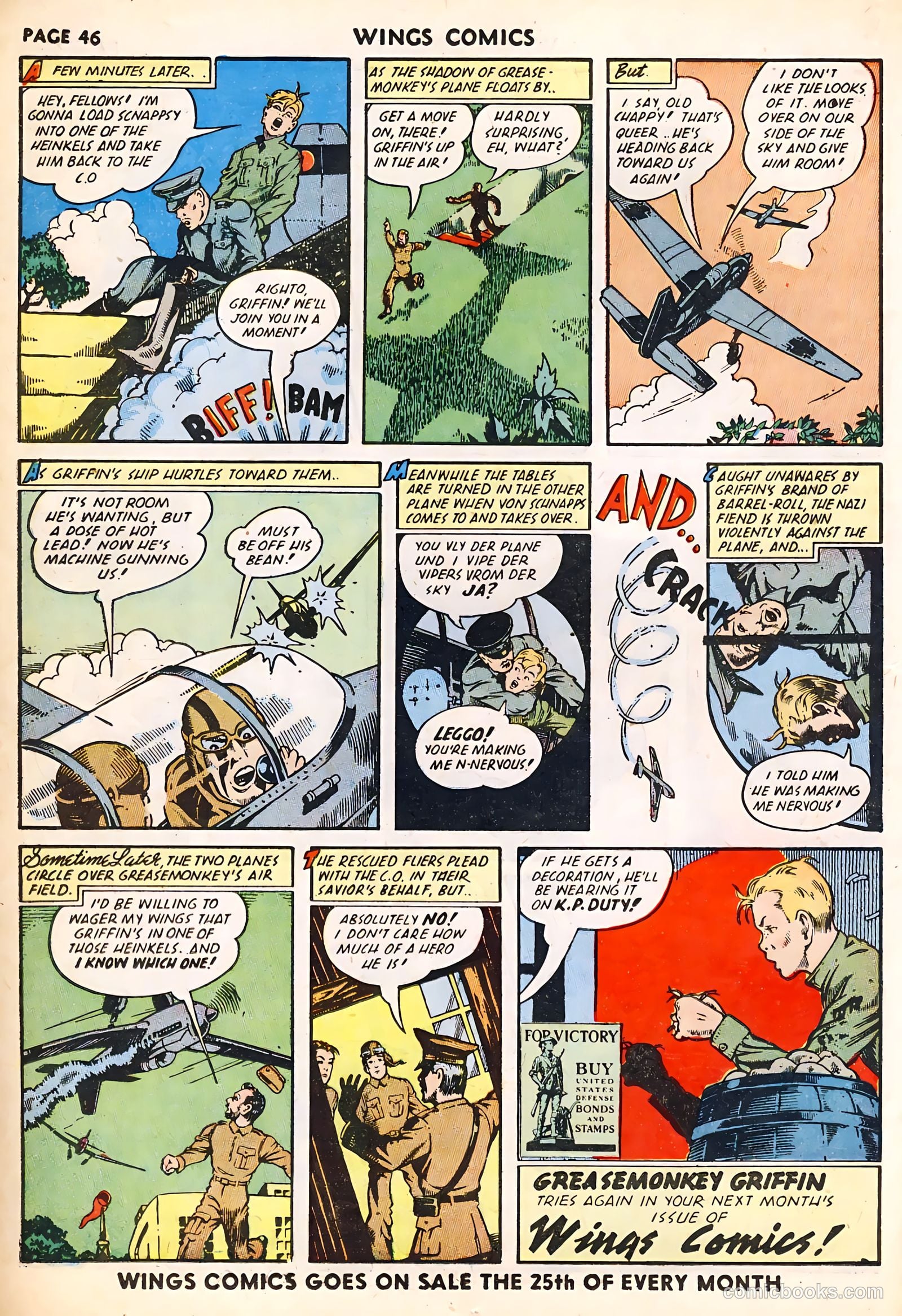 Wings Comics #23 (1942) — page 48 of 68