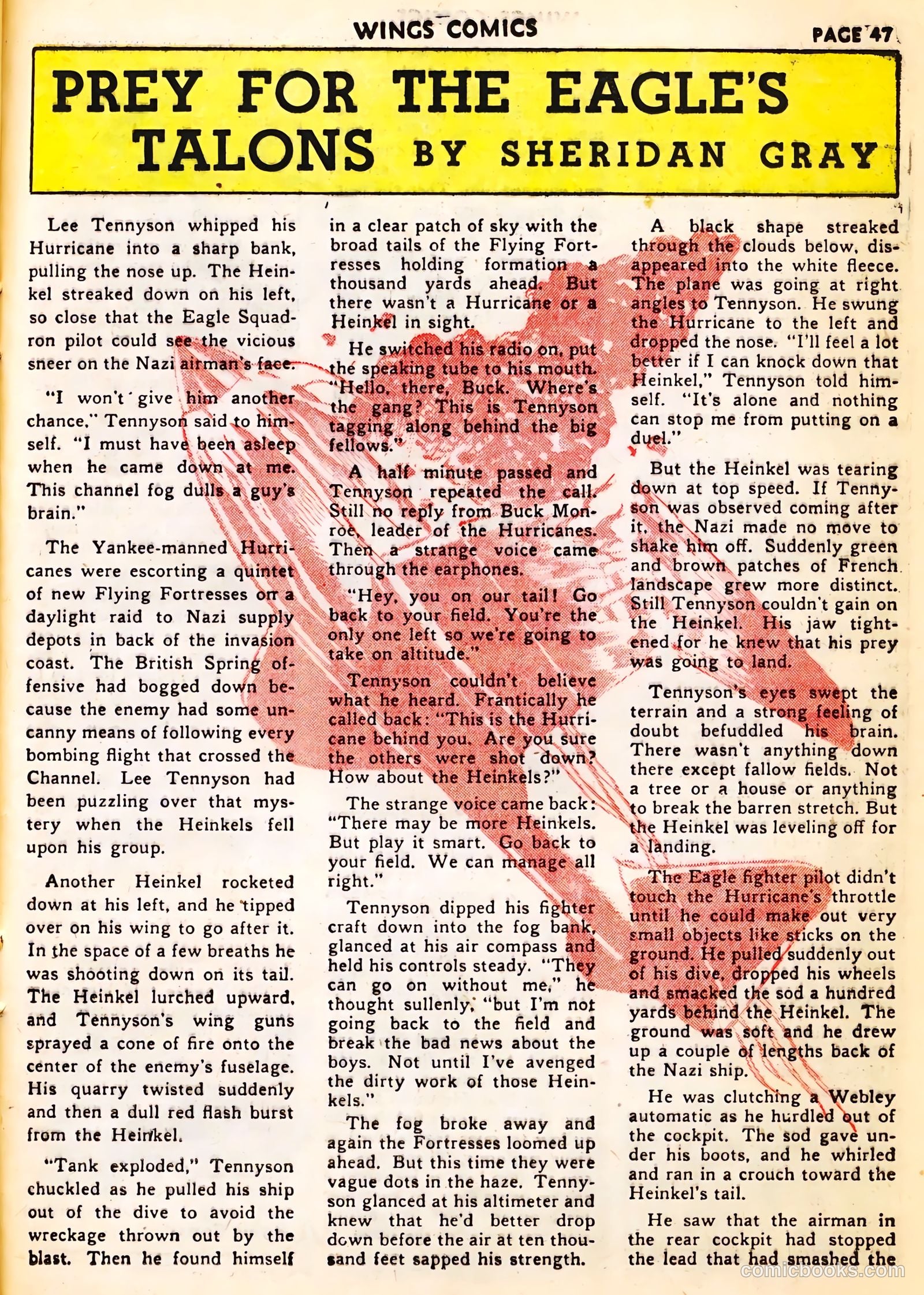 Wings Comics #23 (1942) — page 49 of 68