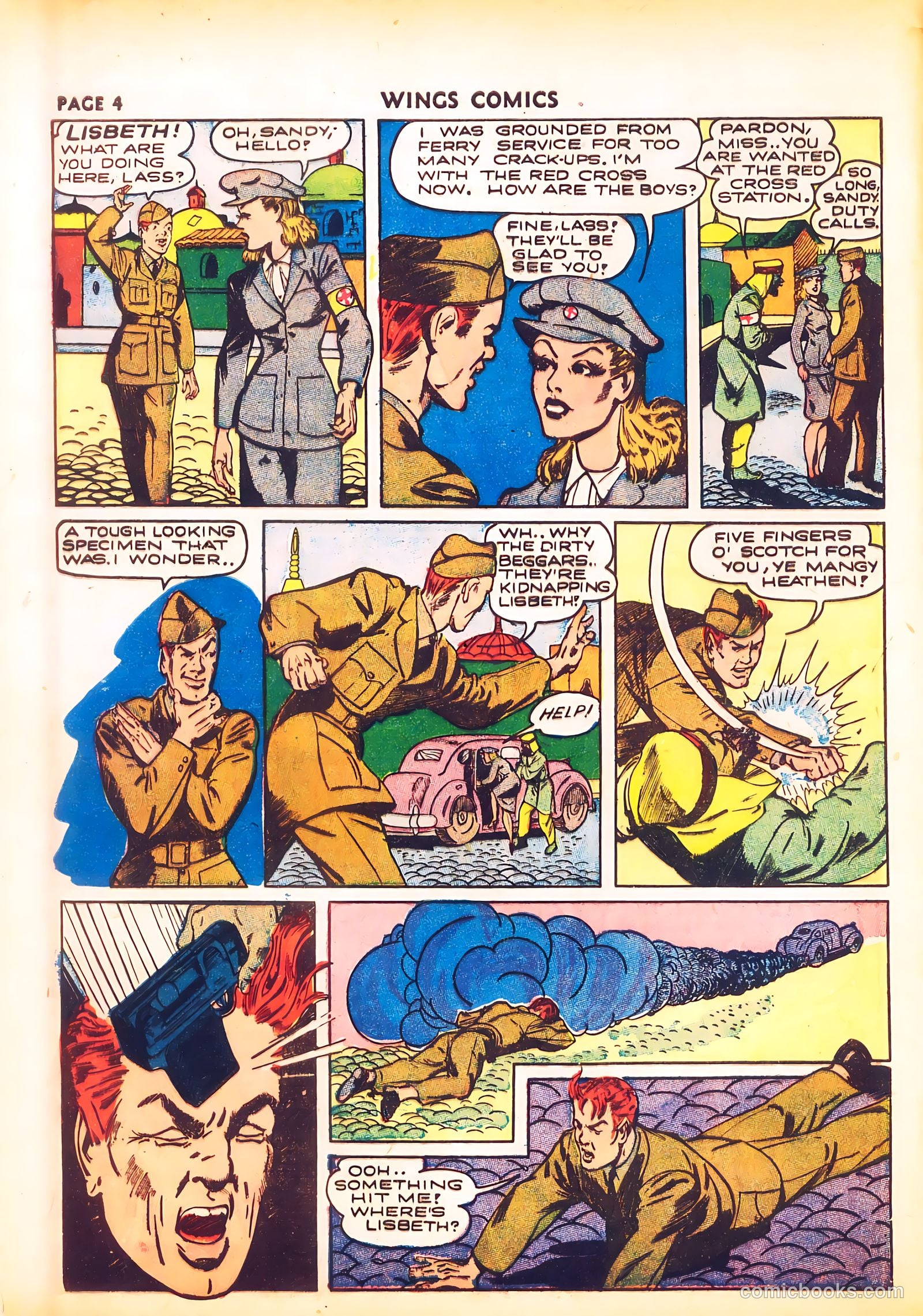 Wings Comics #24 (1942) — page 6 of 68