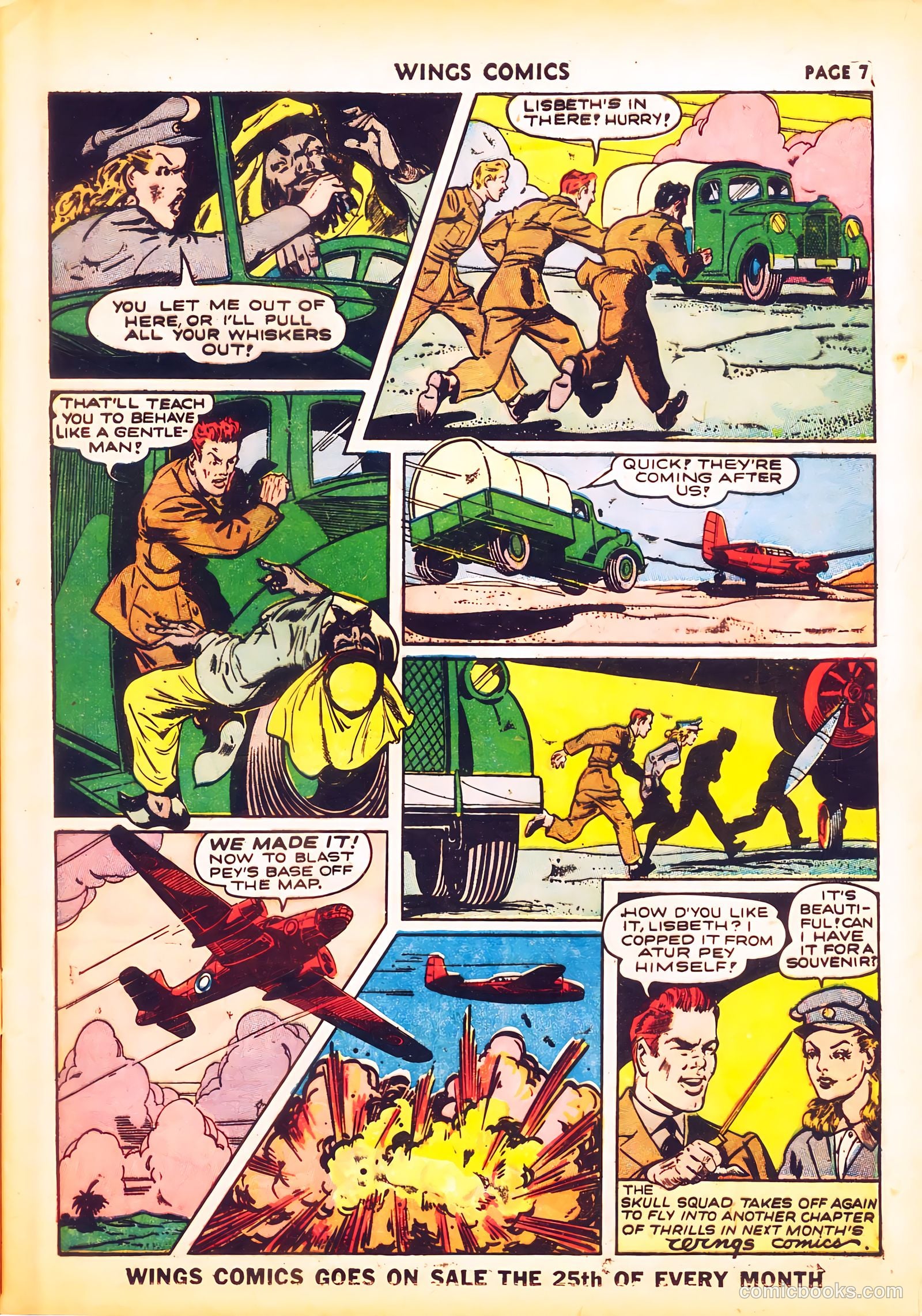 Wings Comics #24 (1942) — page 9 of 68
