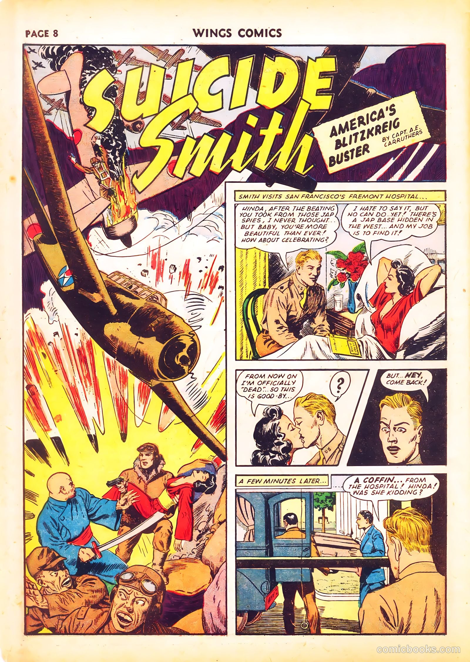Wings Comics #24 (1942) — page 10 of 68