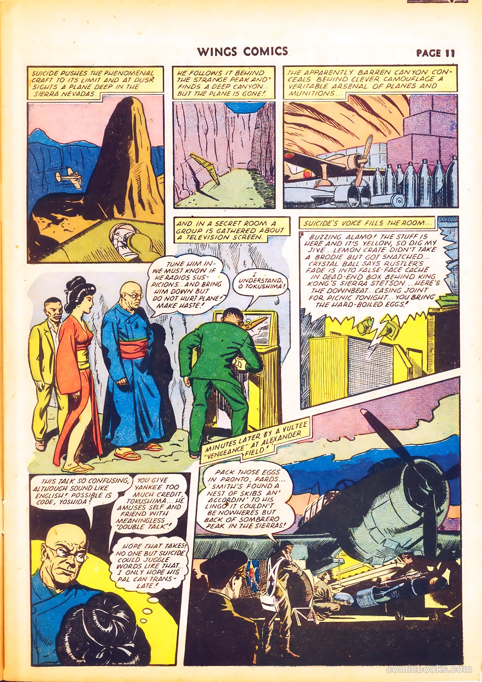 Wings Comics #24 (1942) — page 13 of 68