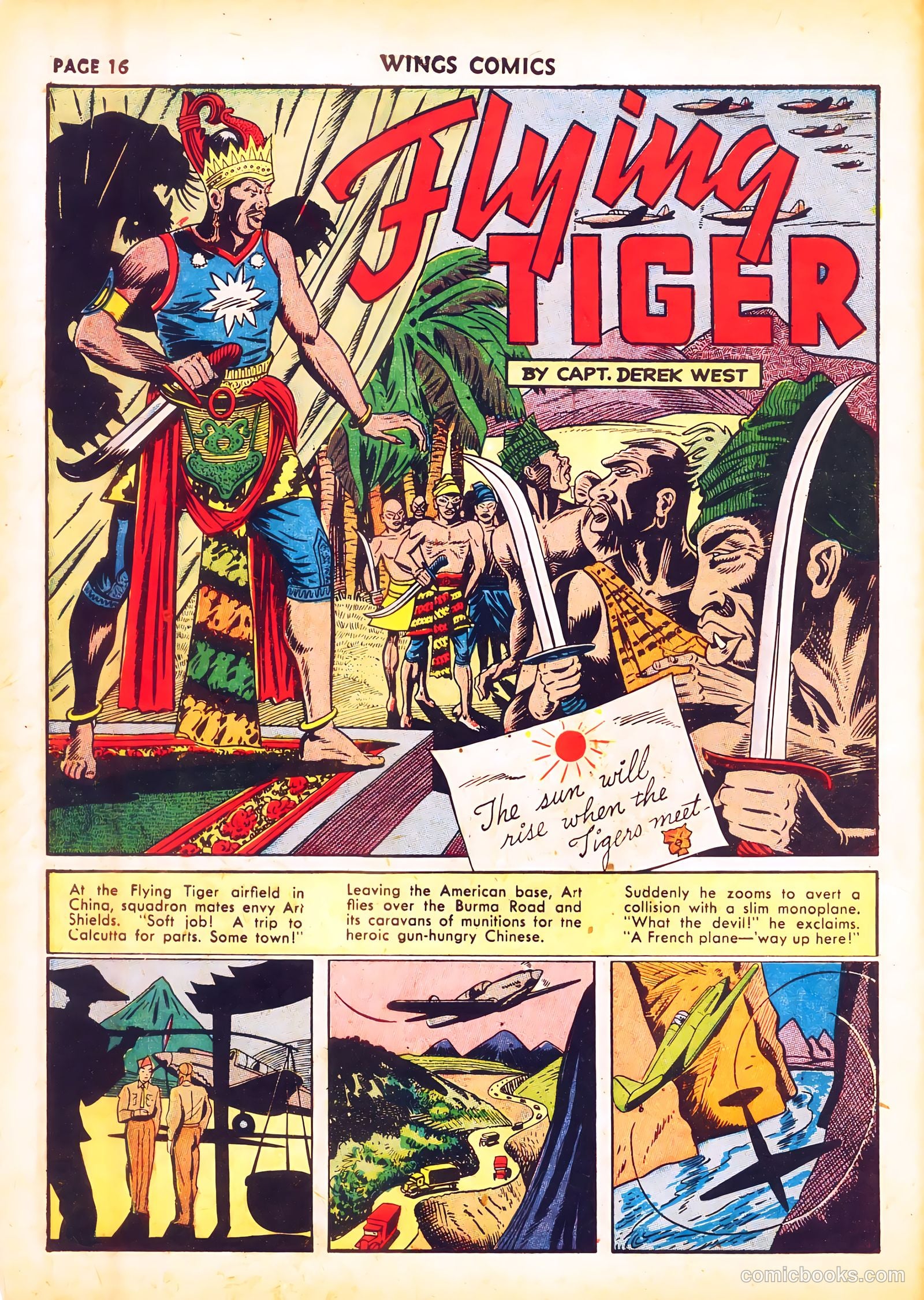 Wings Comics #24 (1942) — page 18 of 68