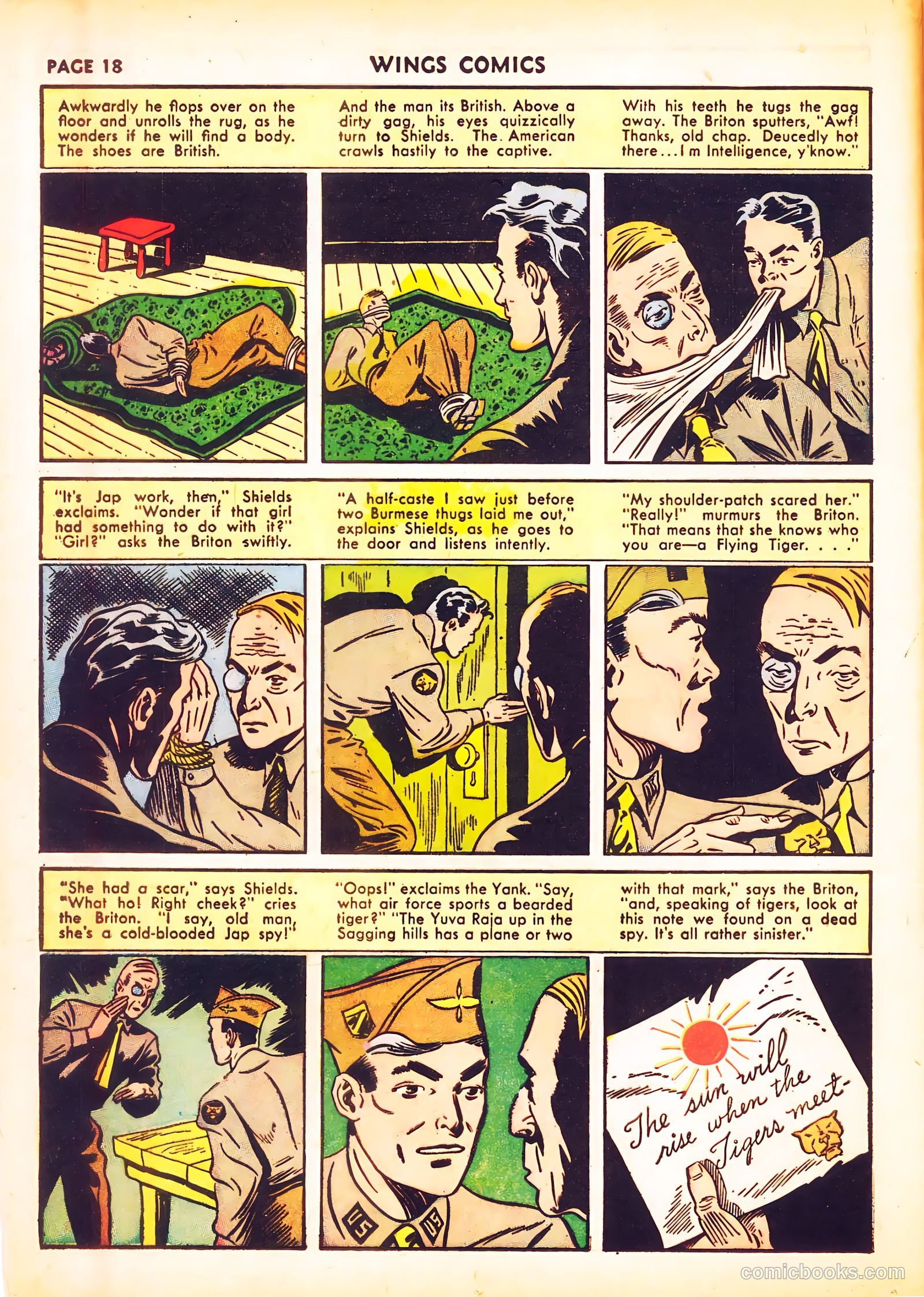 Wings Comics #24 (1942) — page 20 of 68