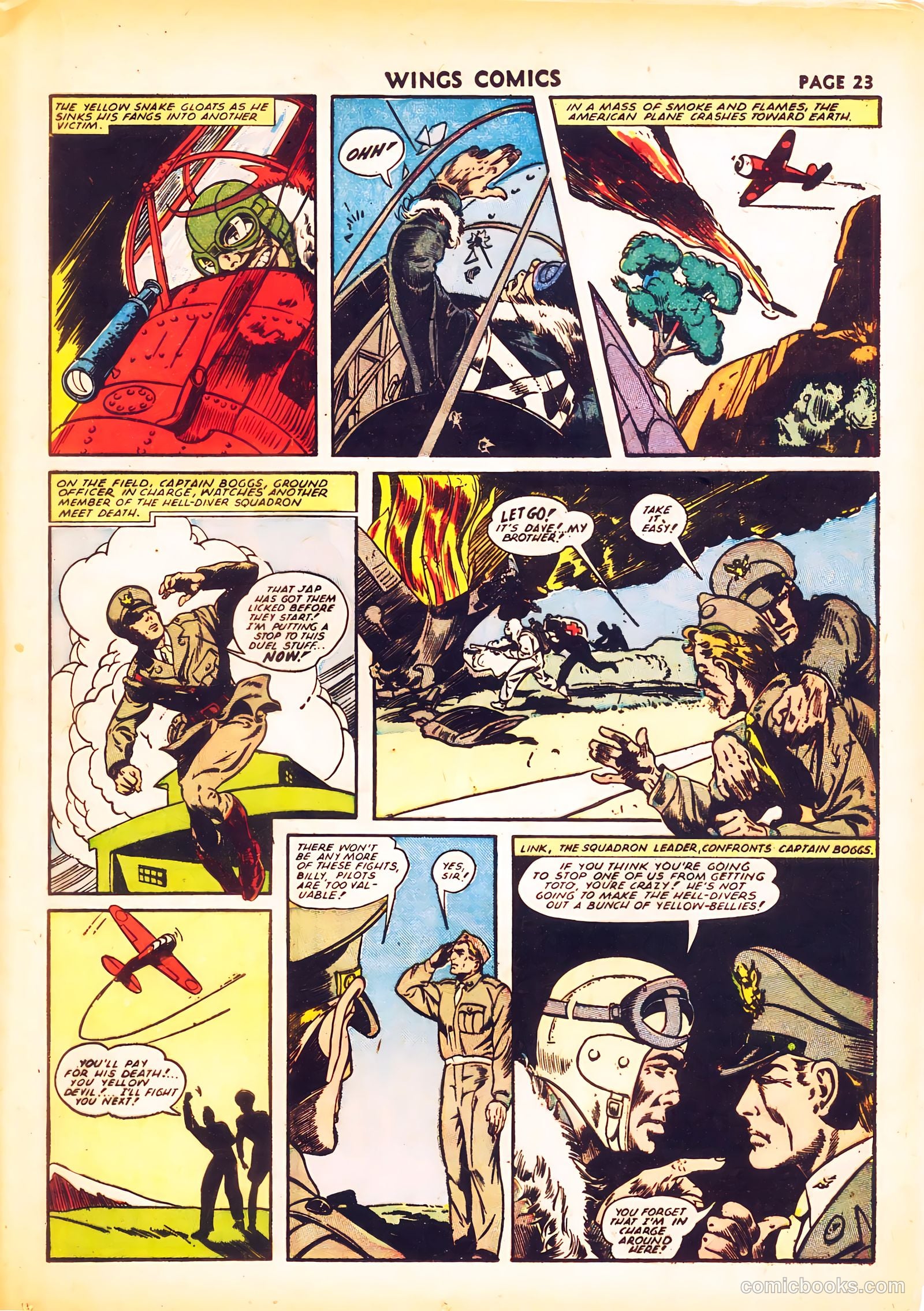 Wings Comics #24 (1942) — page 25 of 68