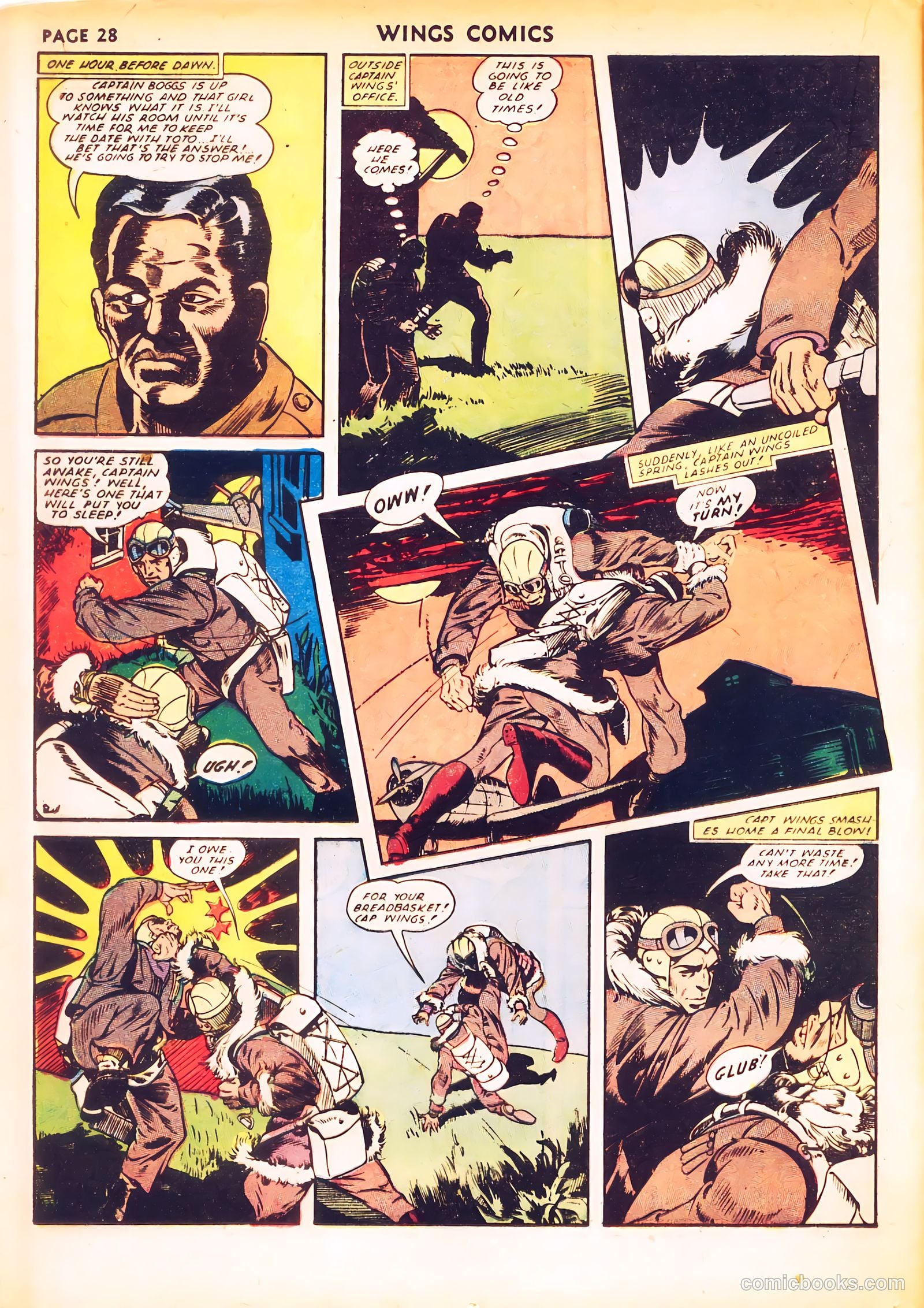 Wings Comics #24 (1942) — page 30 of 68