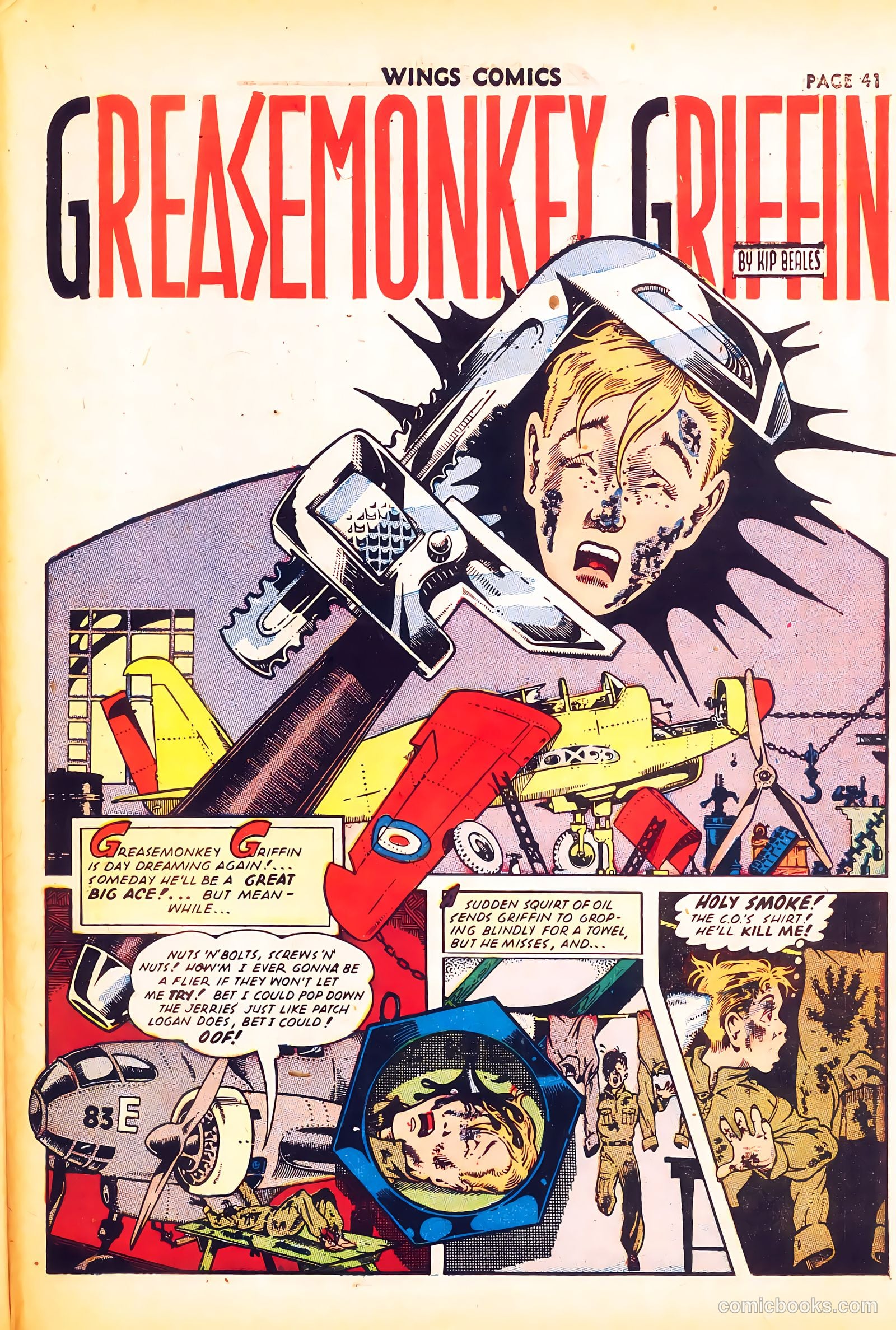 Wings Comics #24 (1942) — page 43 of 68