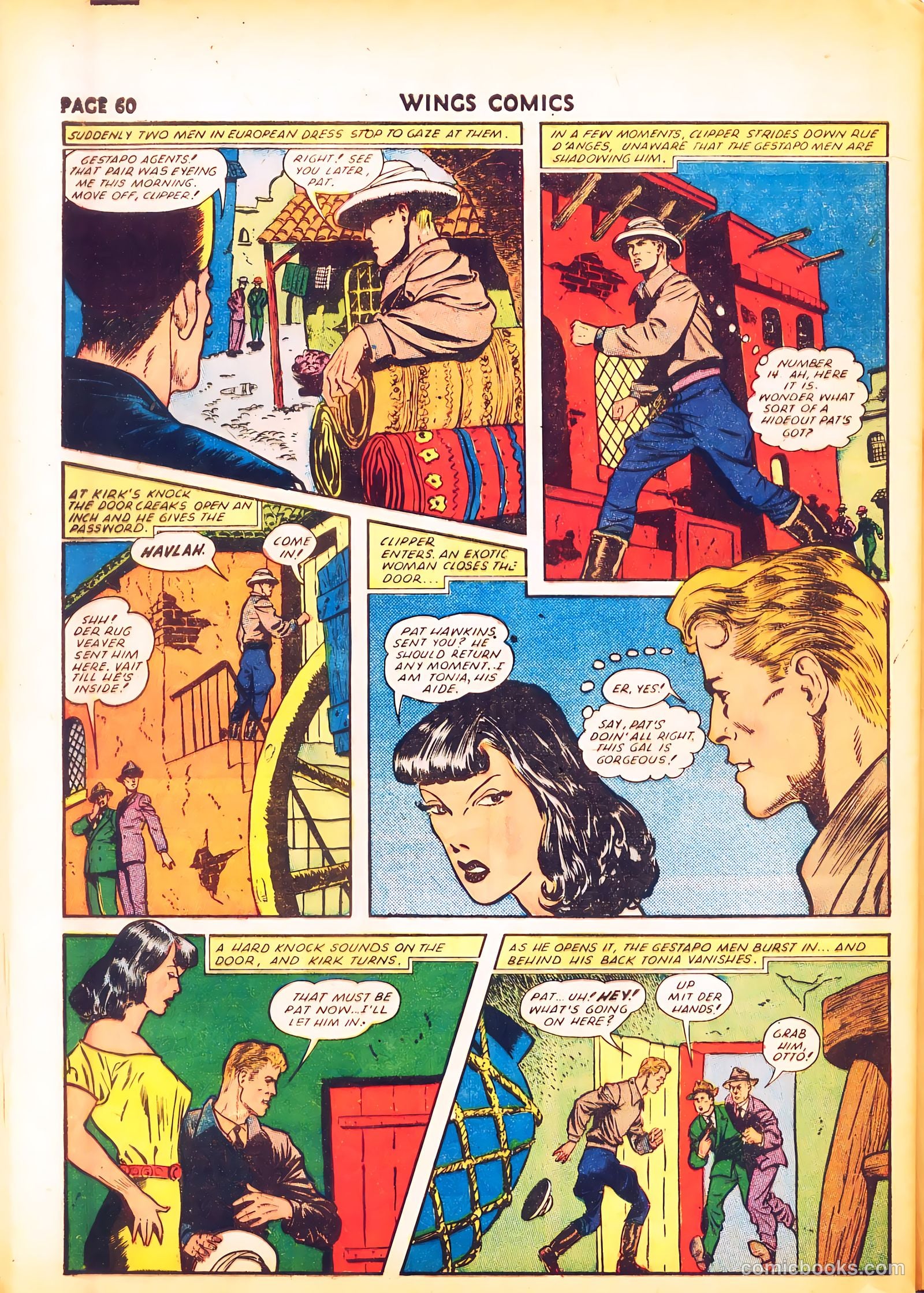 Wings Comics #24 (1942) — page 62 of 68