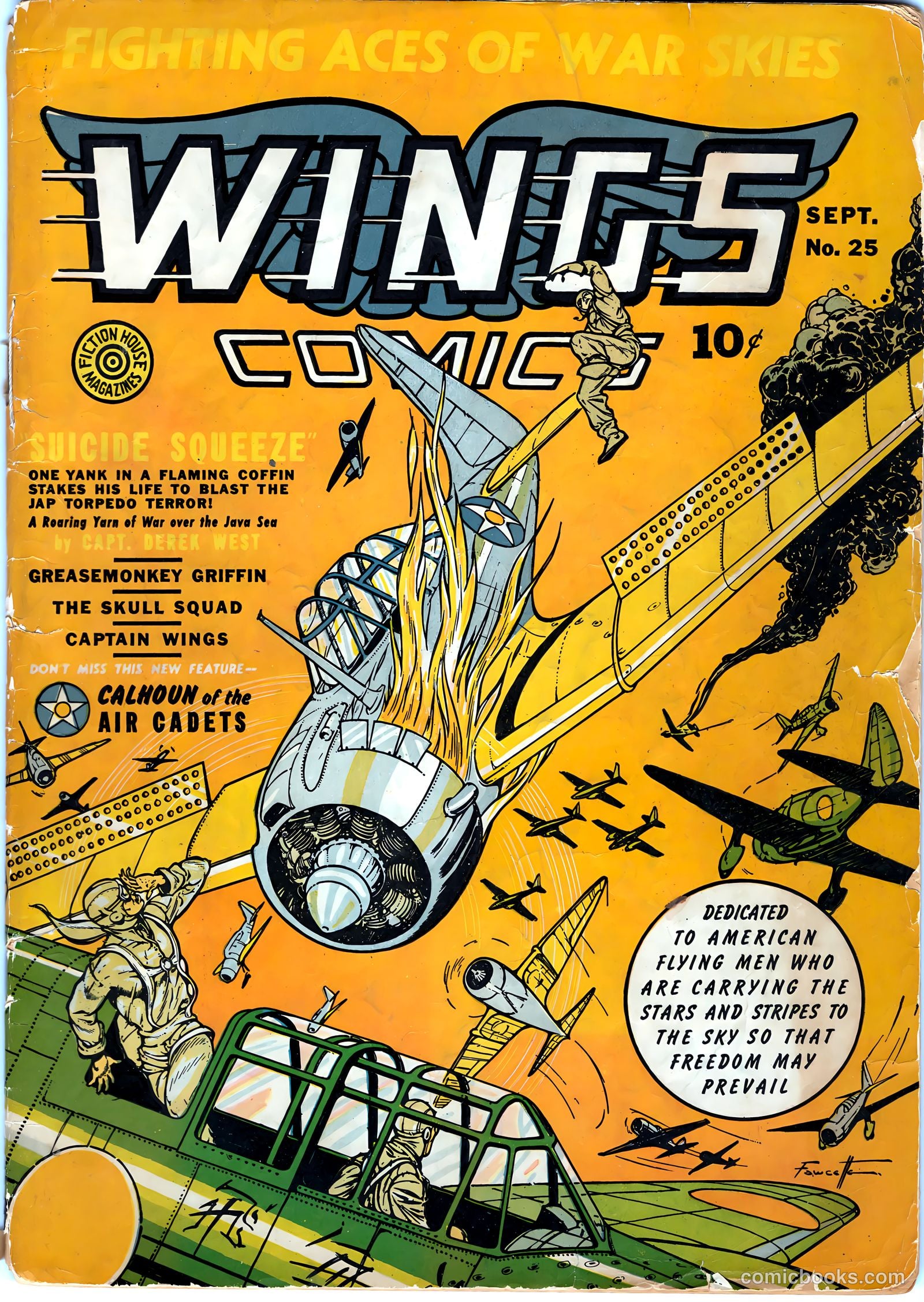 Wings Comics #25