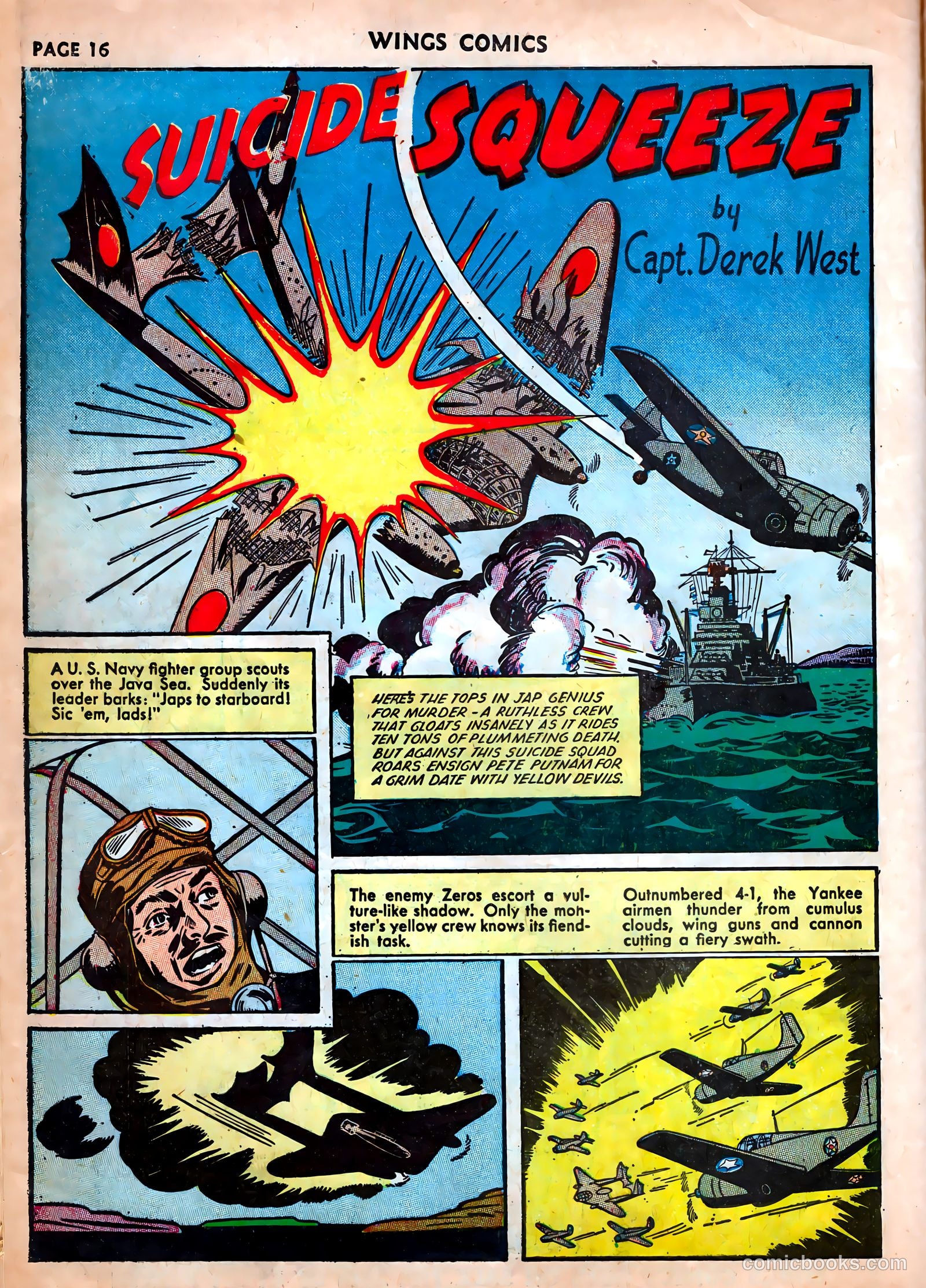 Wings Comics #25 (1942) — page 18 of 69