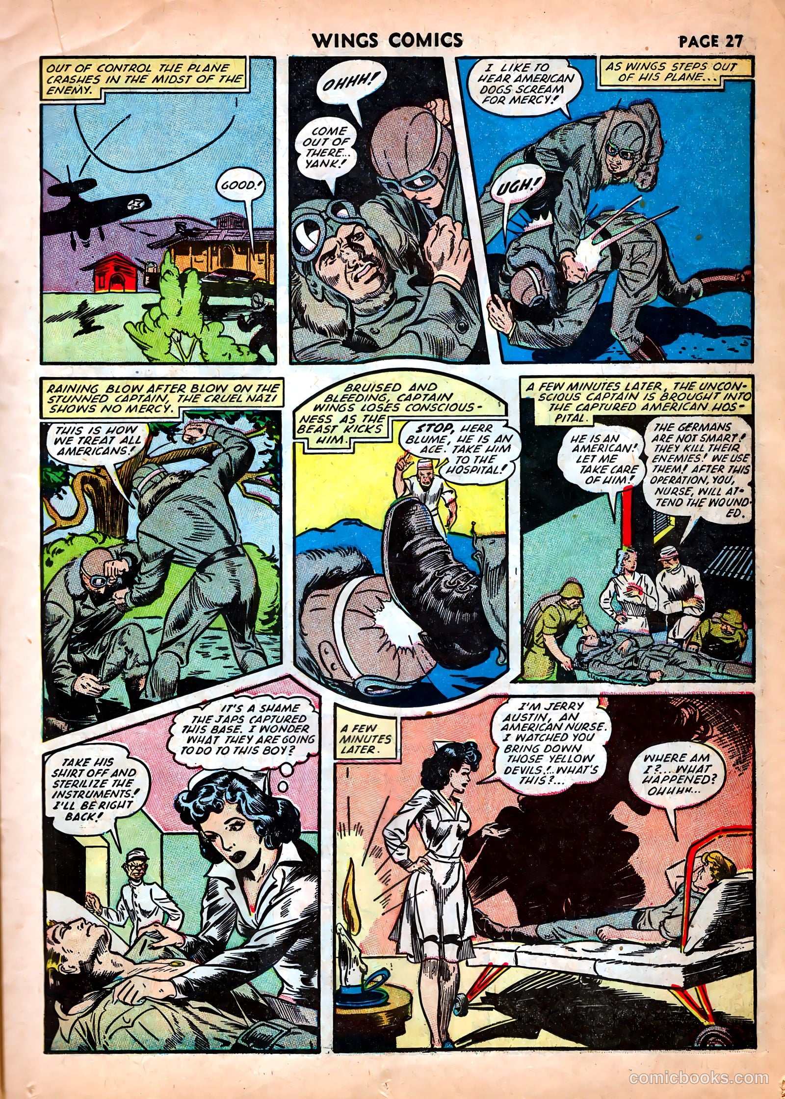 Wings Comics #25 (1942) — page 29 of 69