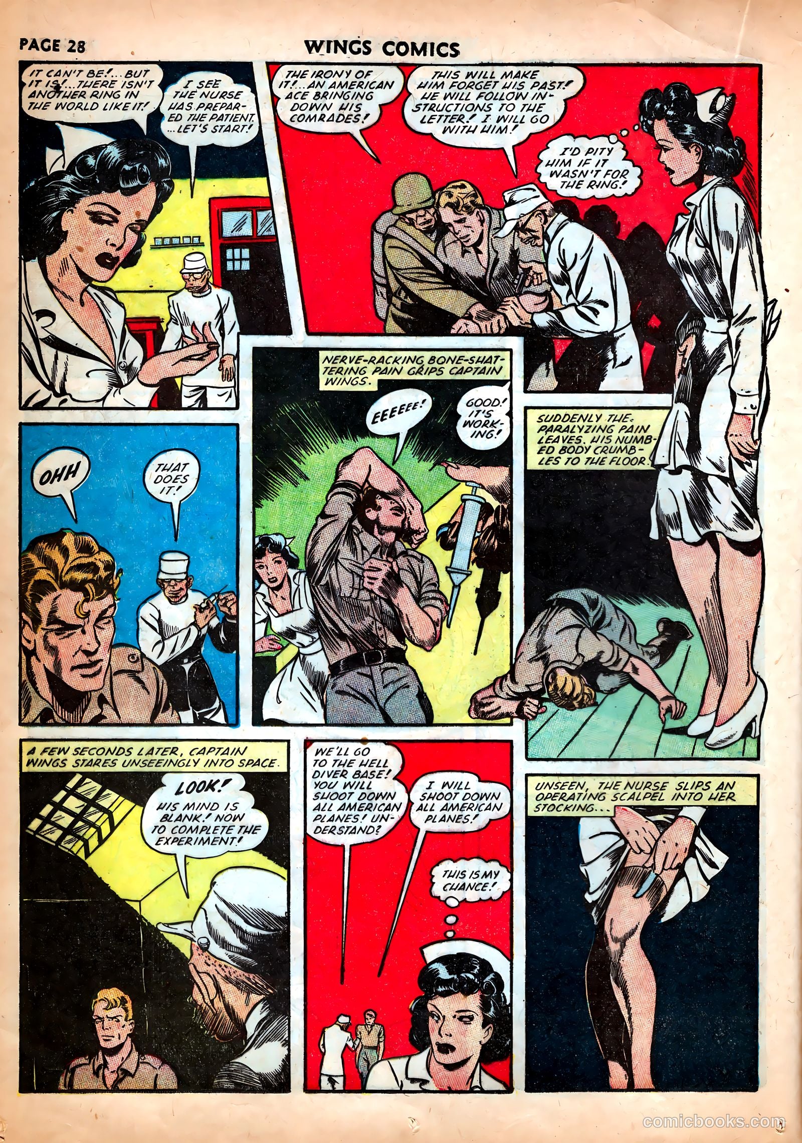 Wings Comics #25 (1942) — page 30 of 69