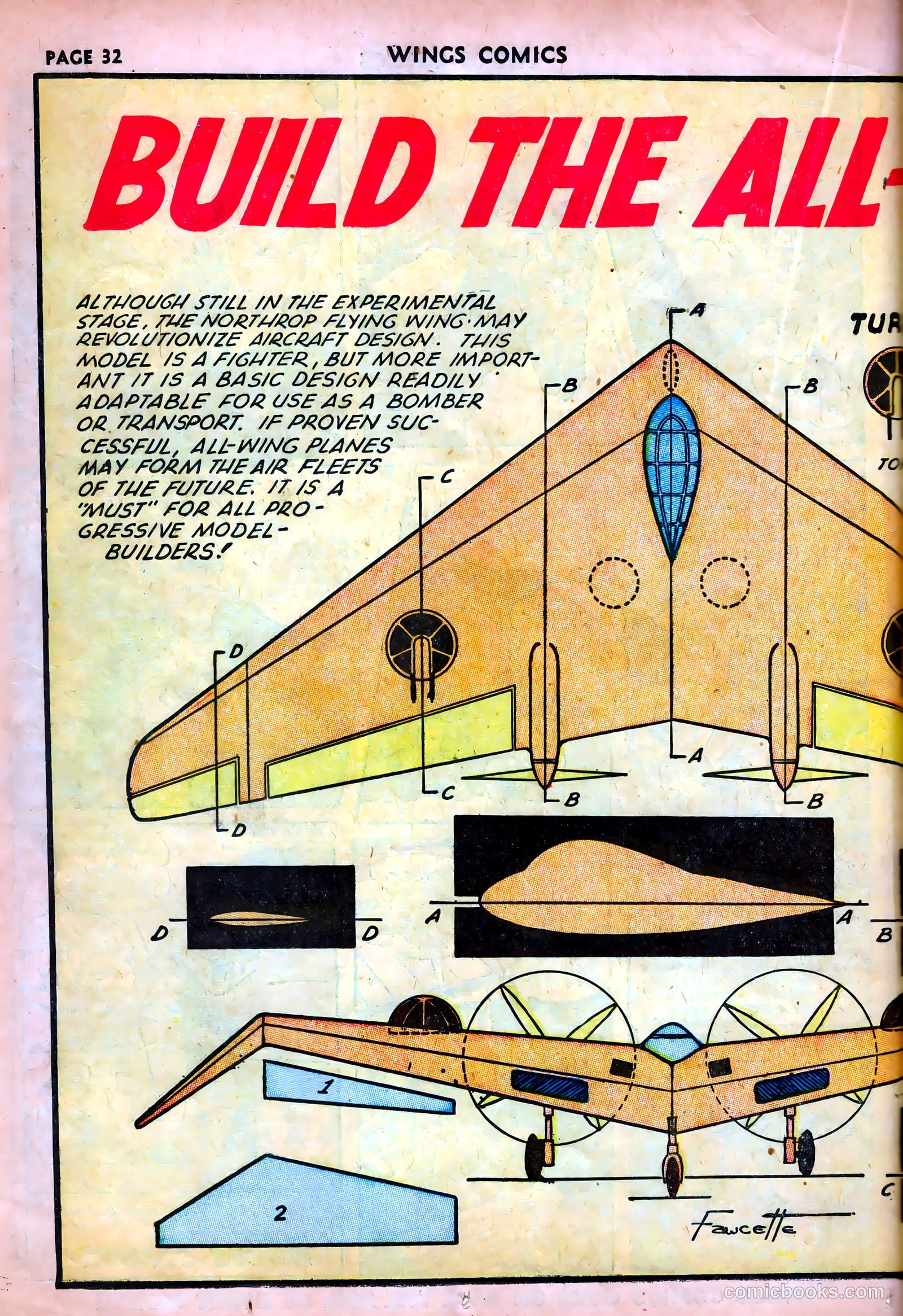 Wings Comics #25 (1942) — page 34 of 69
