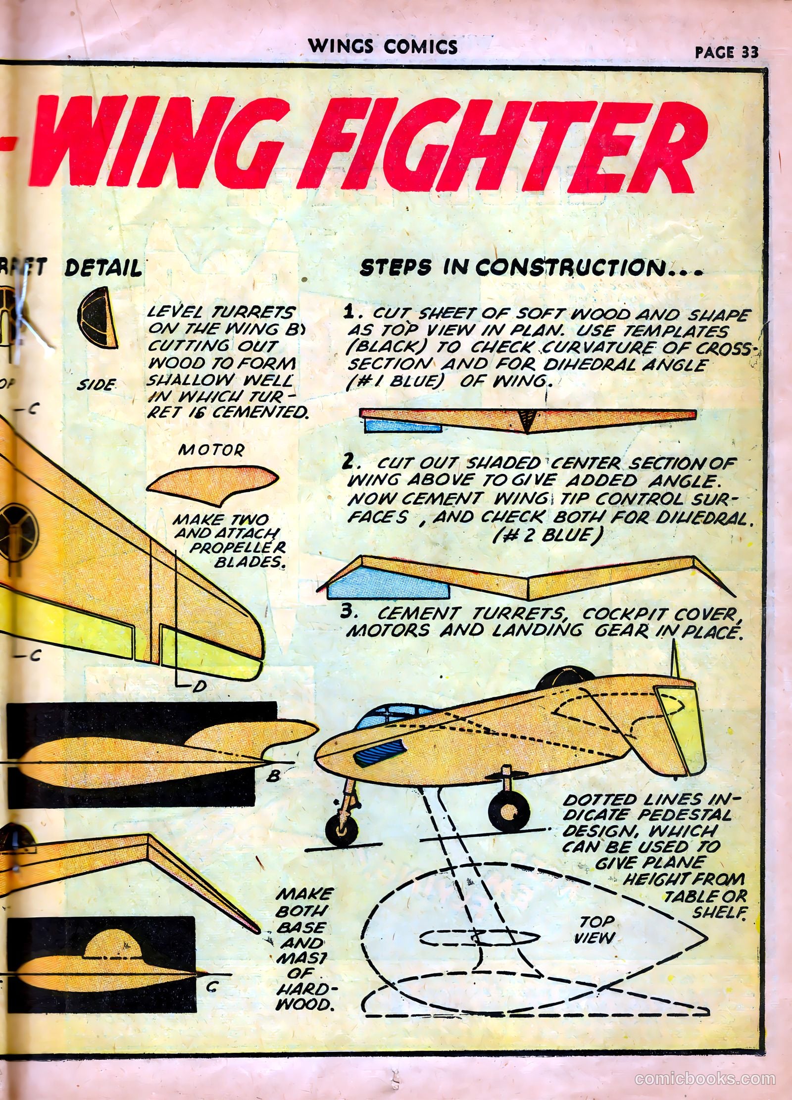 Wings Comics #25 (1942) — page 35 of 69