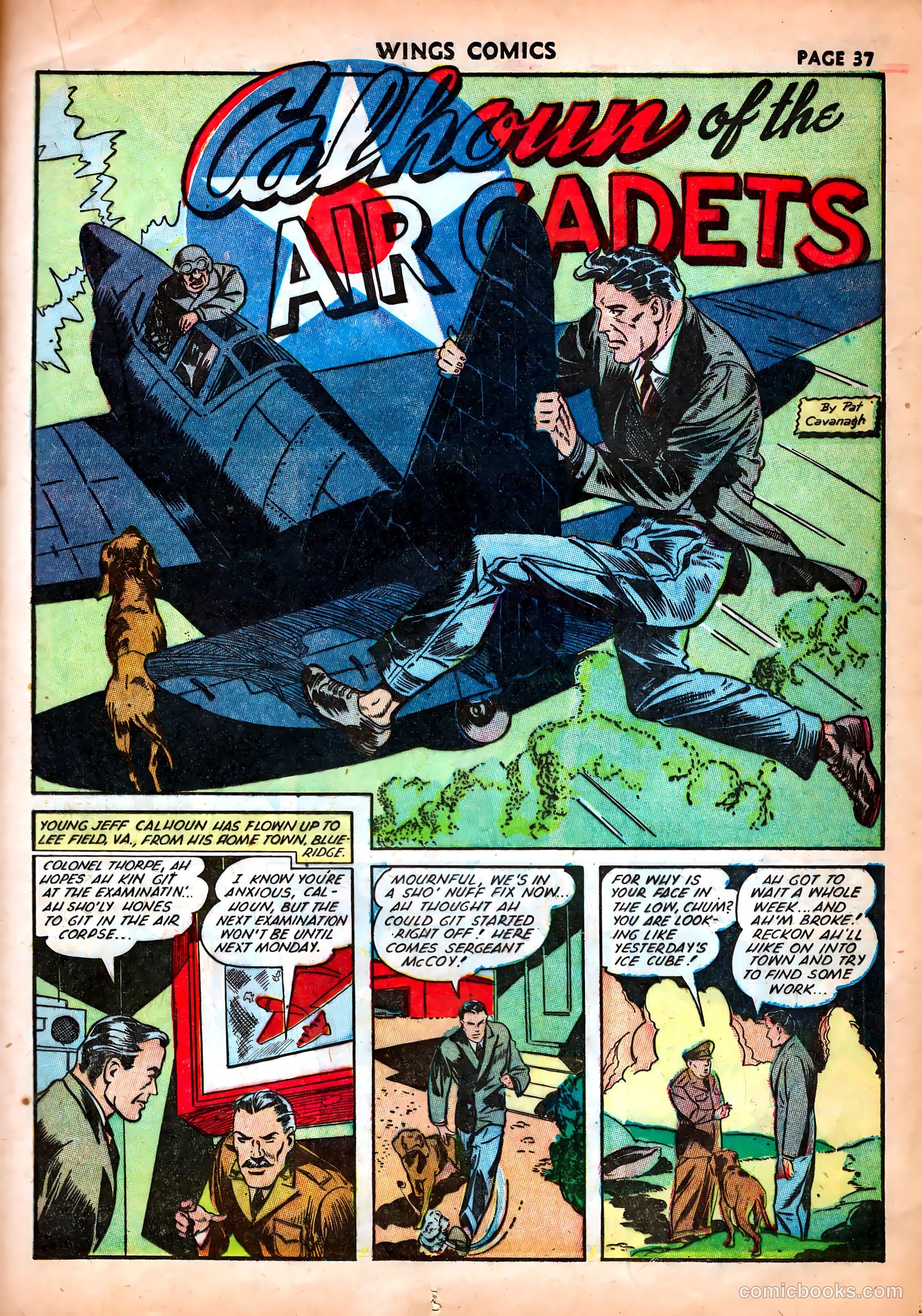 Wings Comics #25 (1942) — page 39 of 69