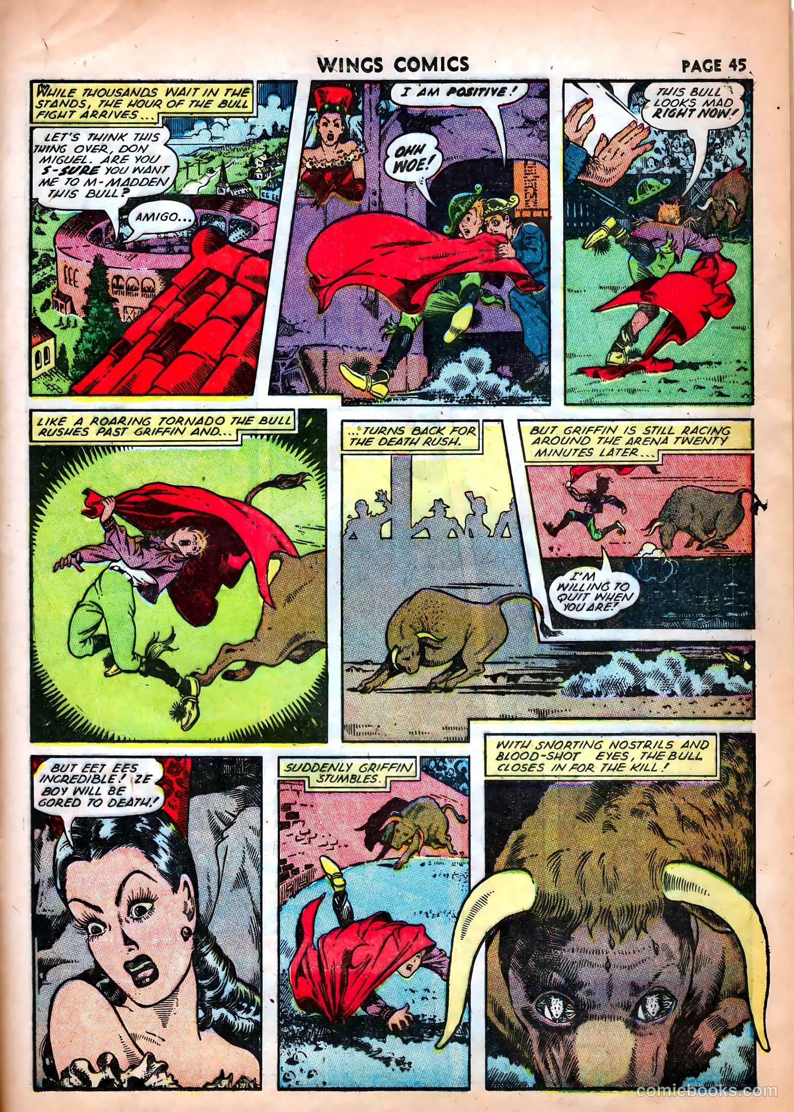 Wings Comics #25 (1942) — page 47 of 69