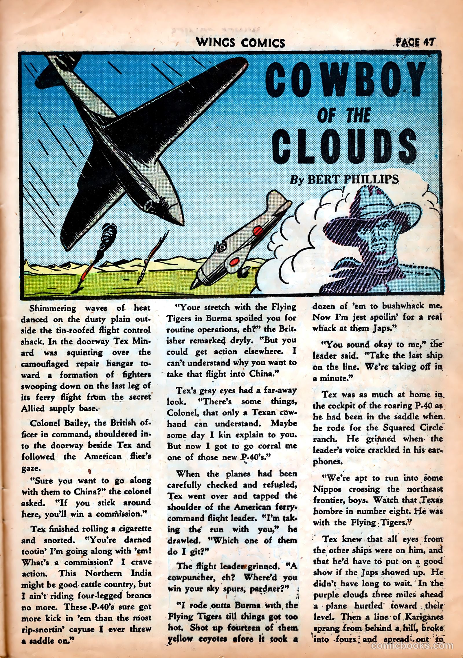 Wings Comics #25 (1942) — page 49 of 69