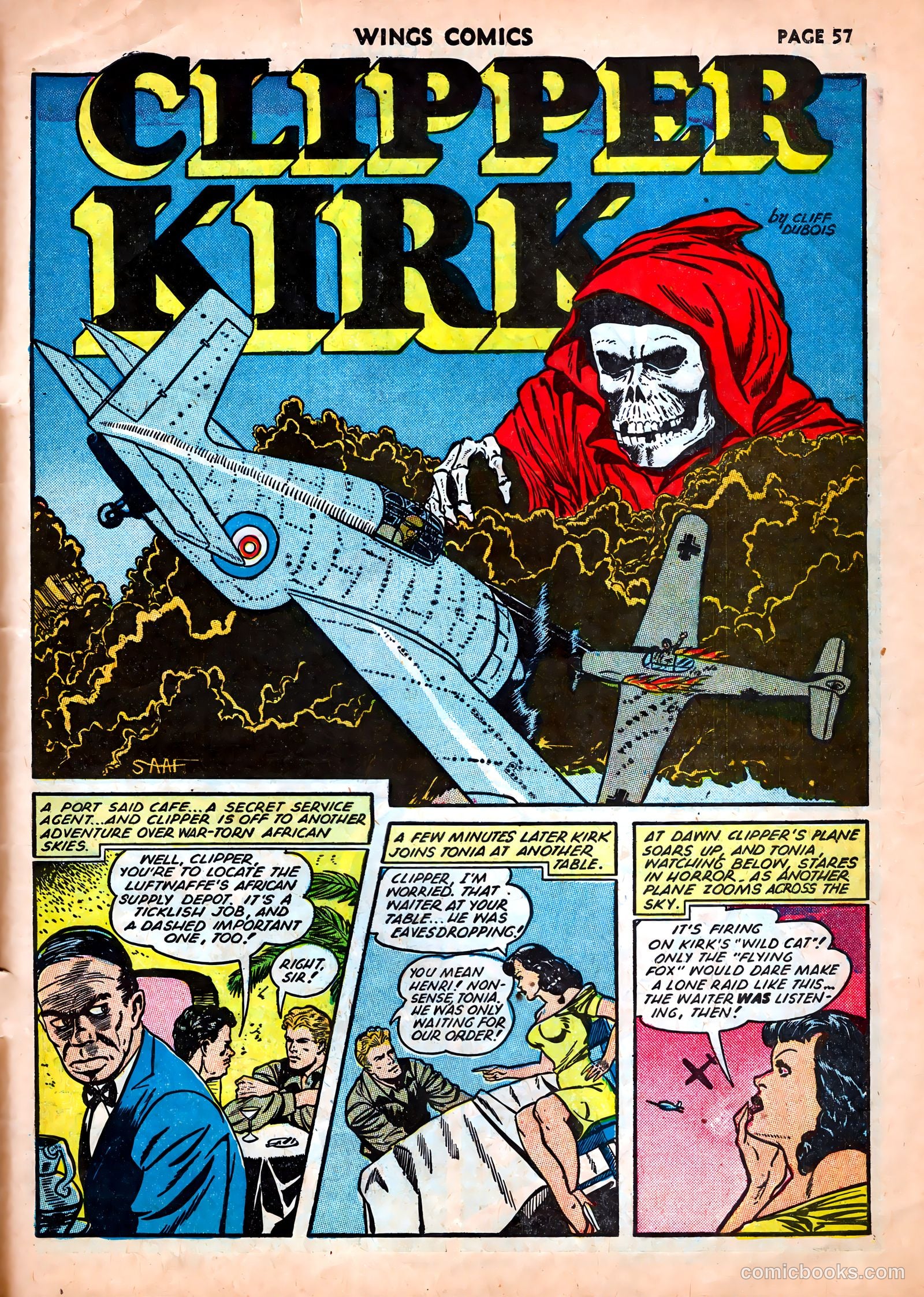 Wings Comics #25 (1942) — page 59 of 69