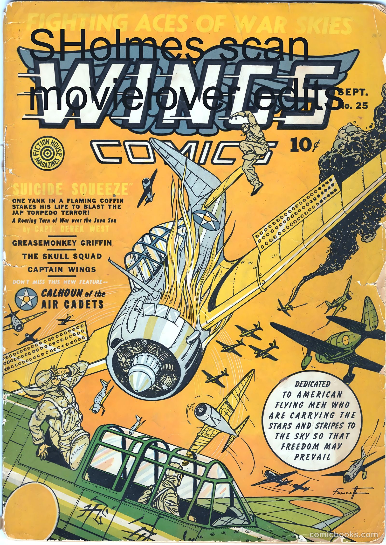 Wings Comics #25 (1942) — page 69 of 69