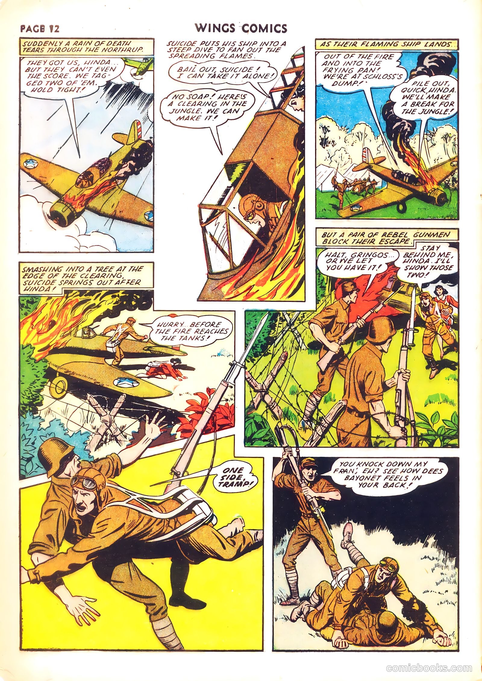 Wings Comics #26 (1942) — page 14 of 68