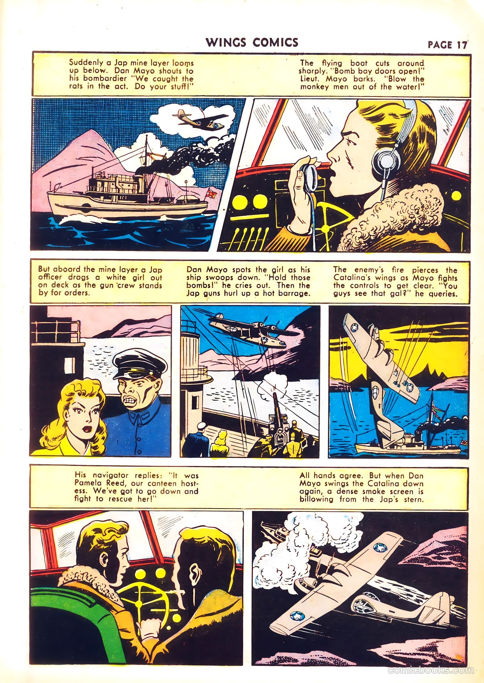 Wings Comics #26 (1942) — page 19 of 68