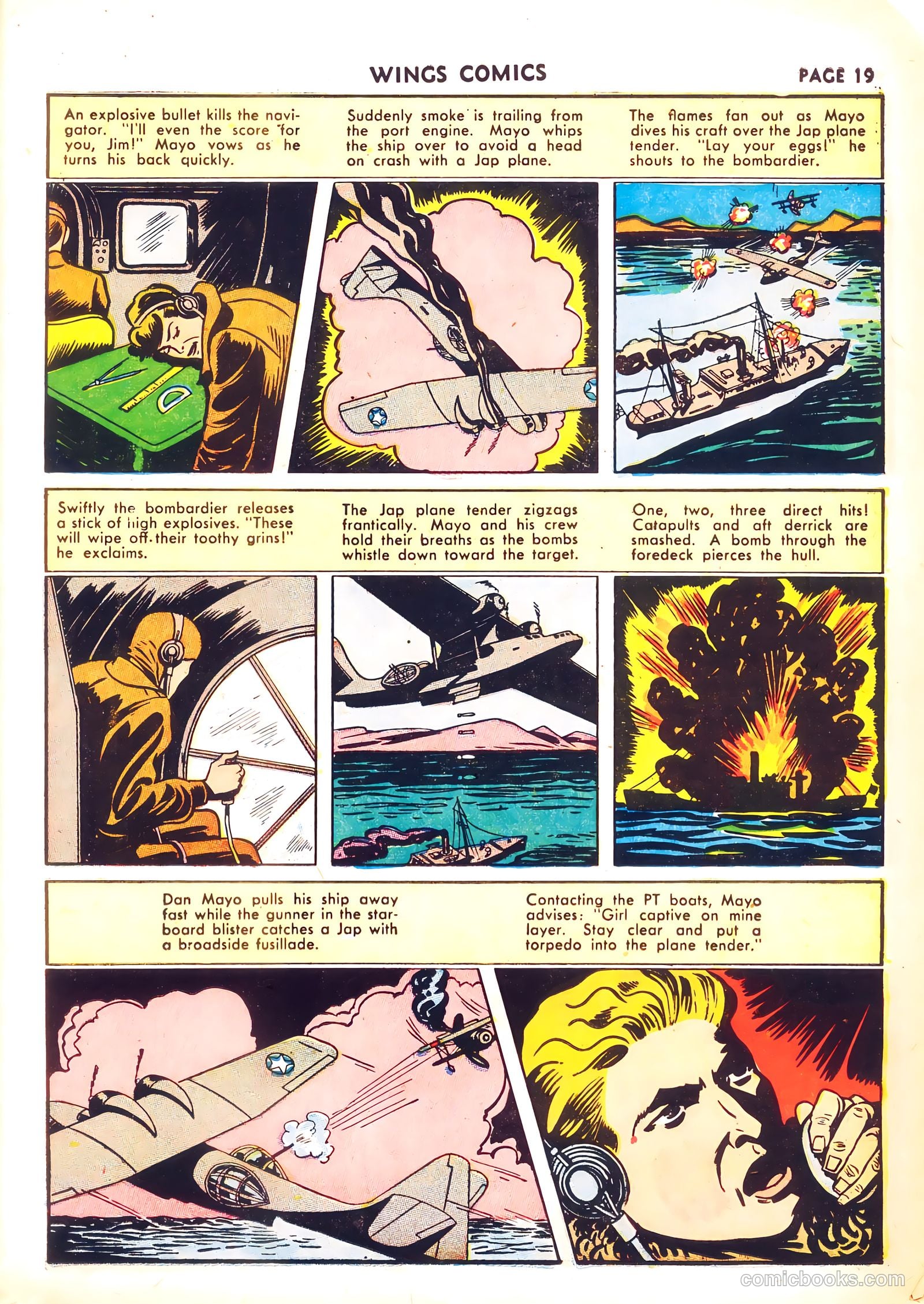 Wings Comics #26 (1942) — page 21 of 68