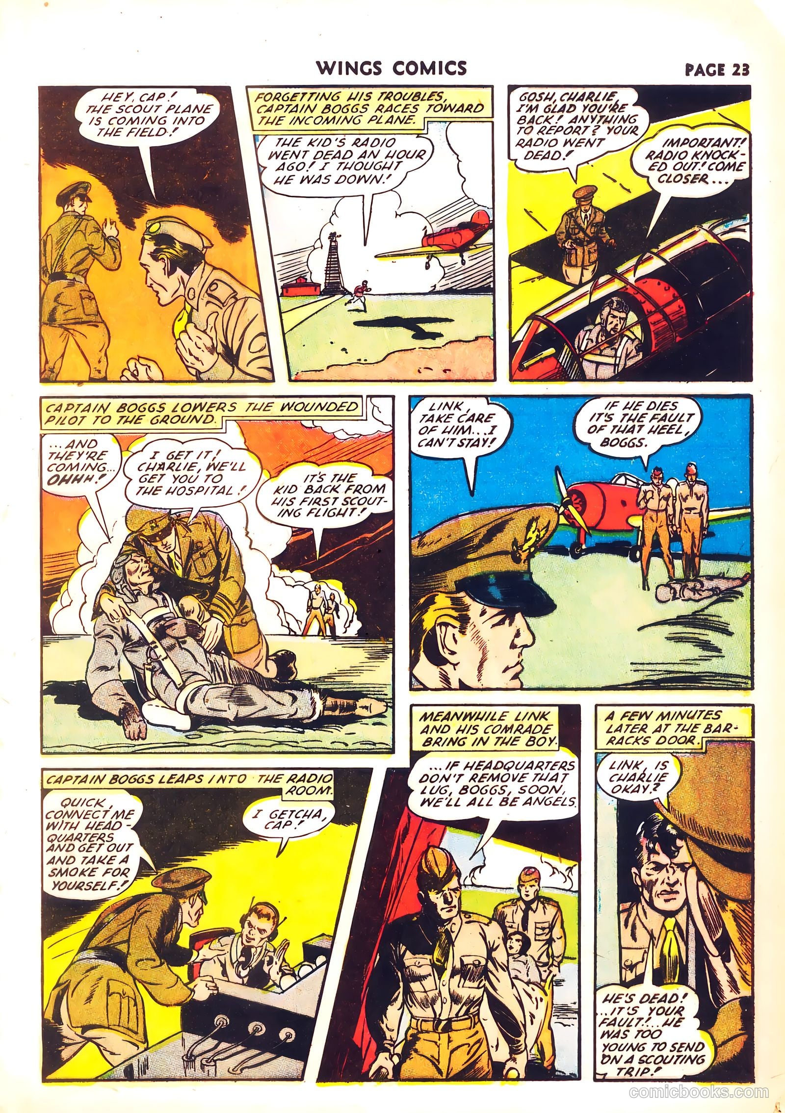 Wings Comics #26 (1942) — page 25 of 68