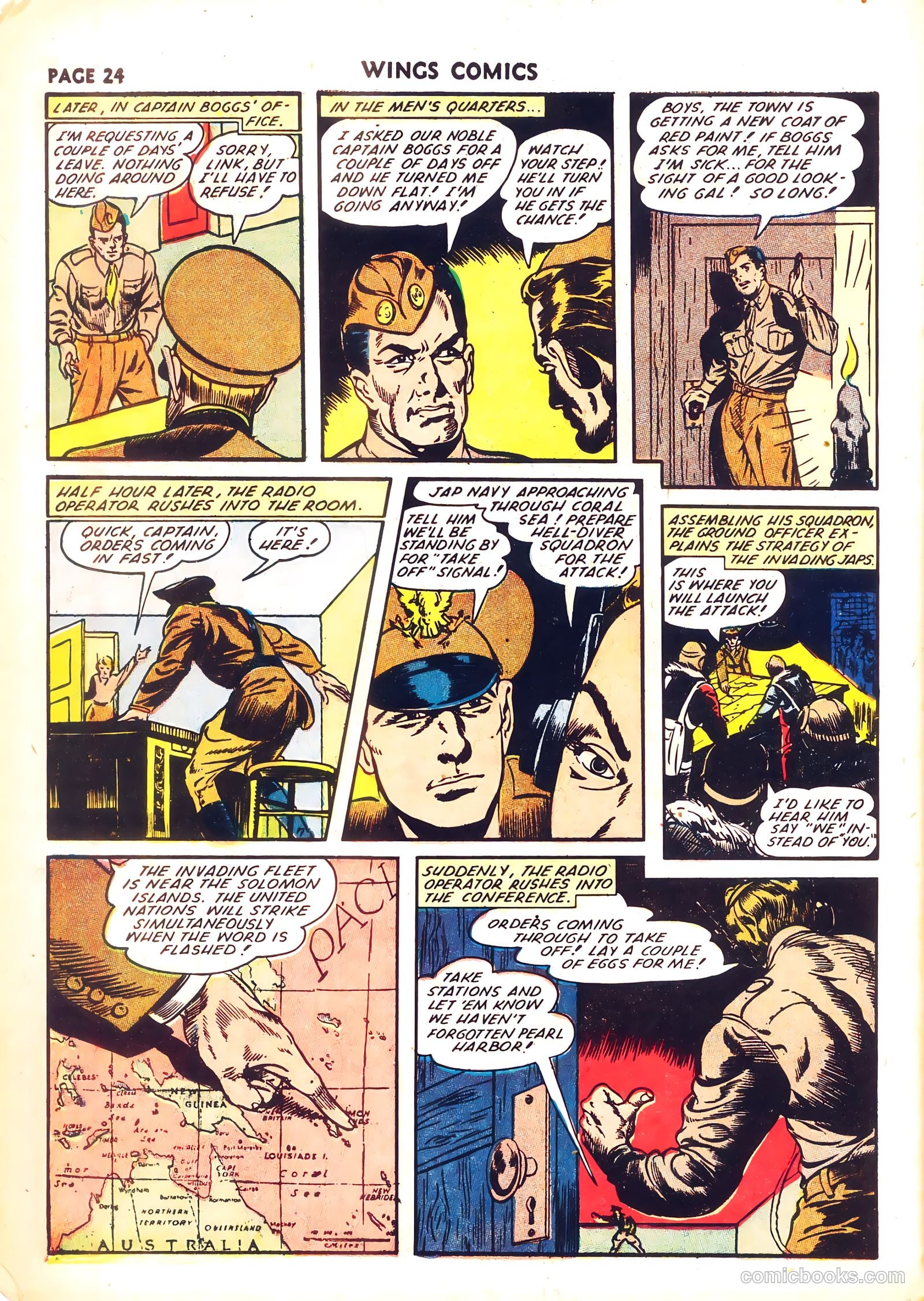 Wings Comics #26 (1942) — page 26 of 68