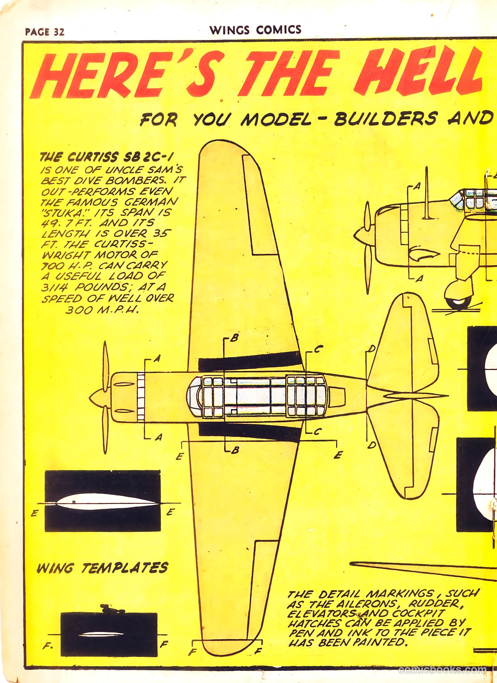 Wings Comics #26 (1942) — page 34 of 68
