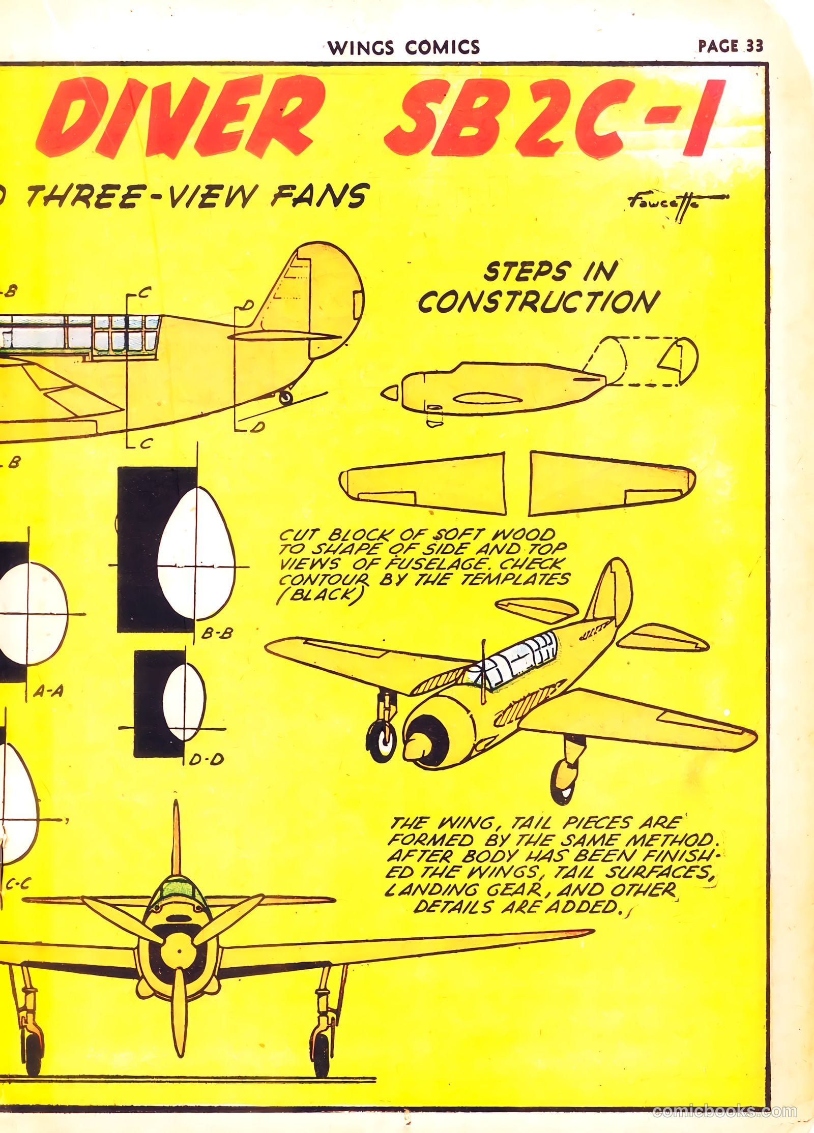Wings Comics #26 (1942) — page 35 of 68