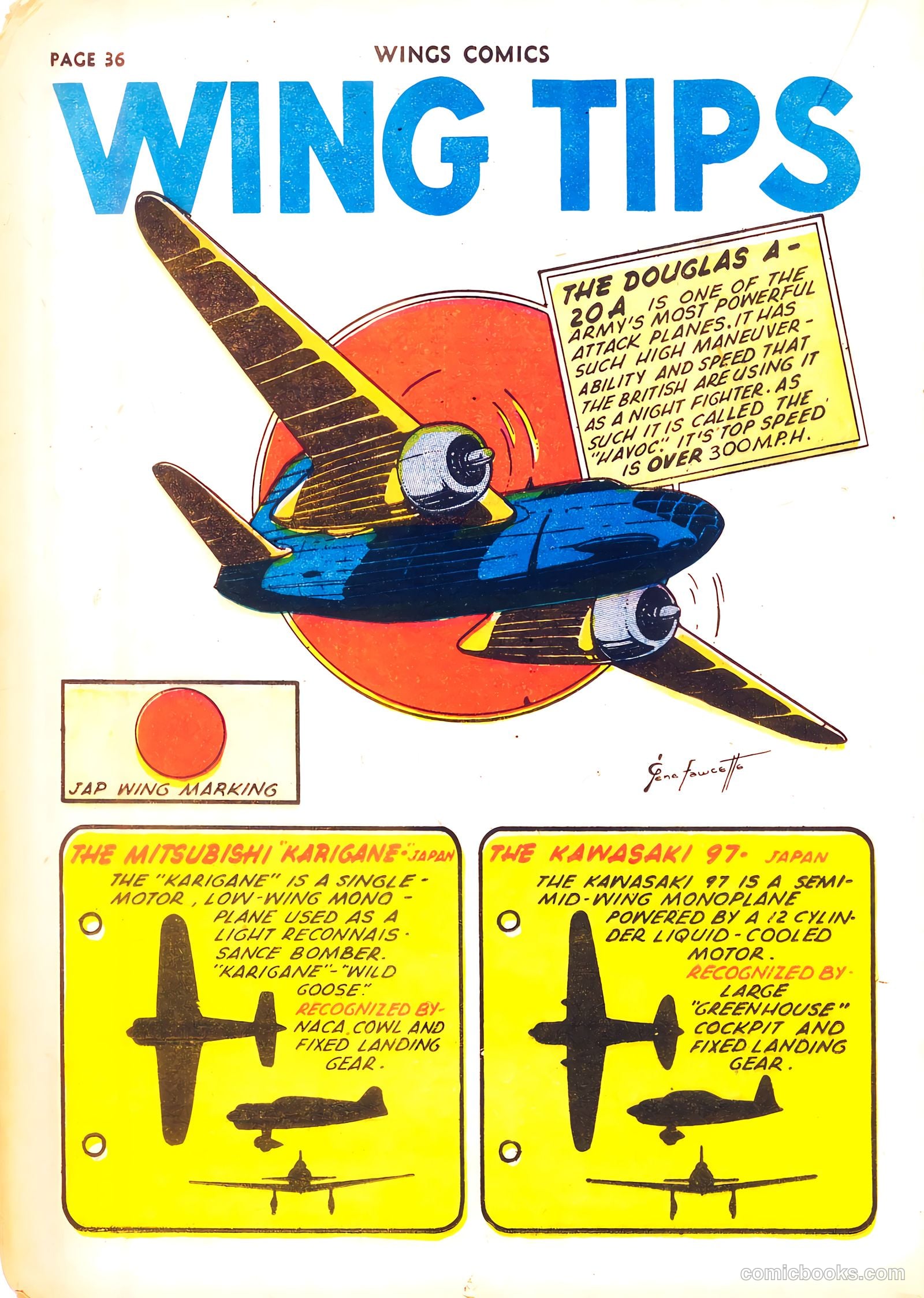 Wings Comics #26 (1942) — page 38 of 68