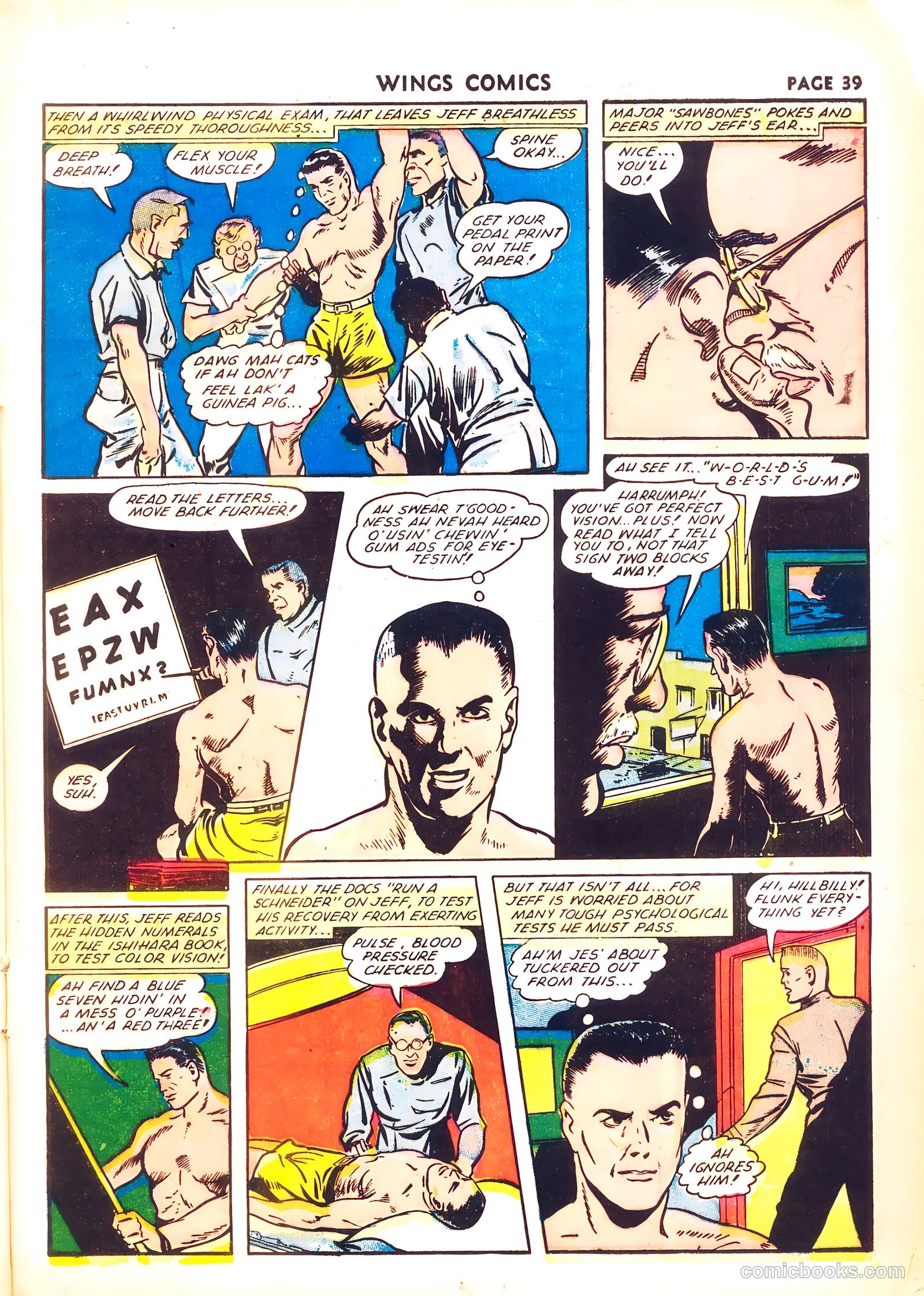 Wings Comics #26 (1942) — page 41 of 68