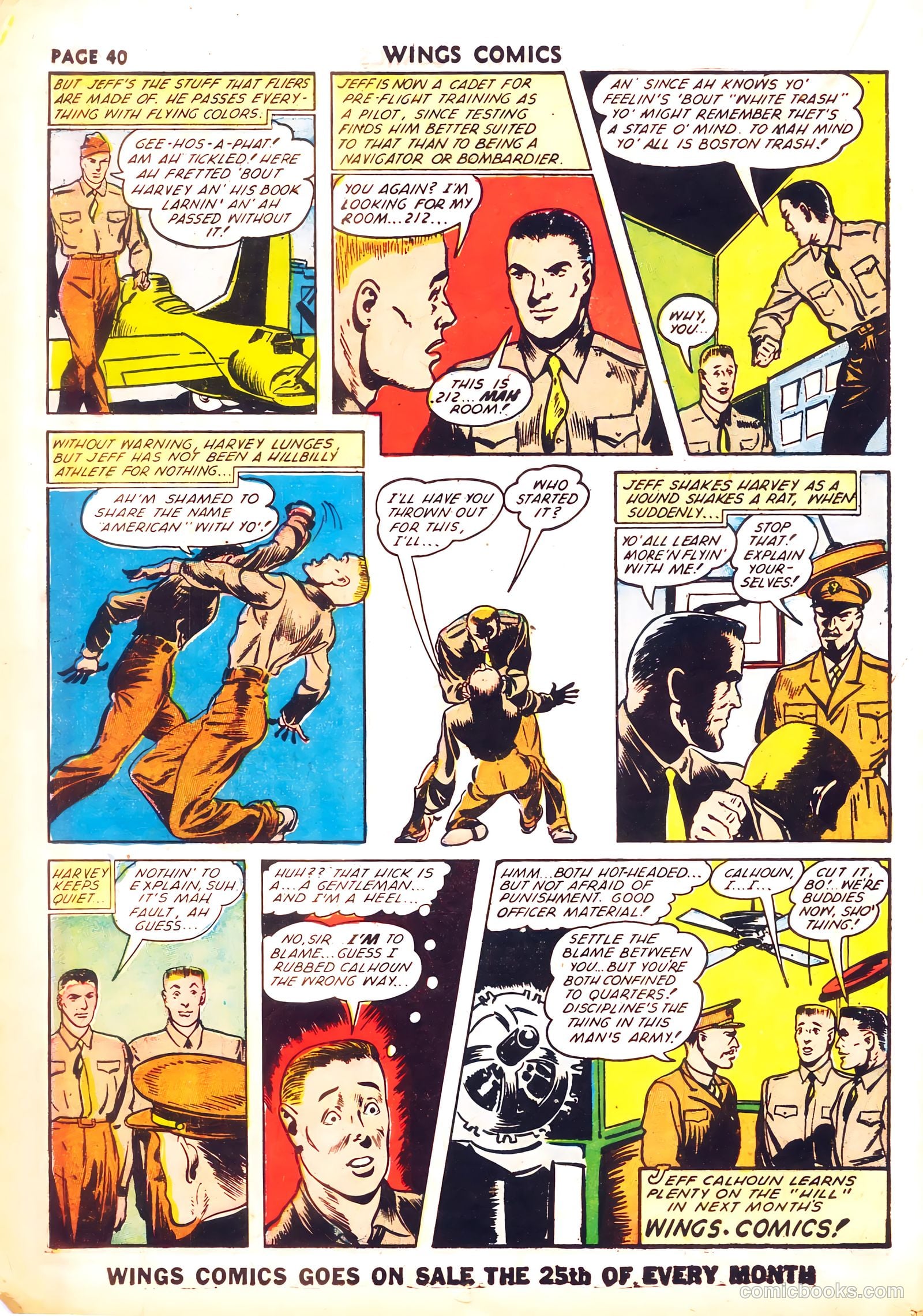 Wings Comics #26 (1942) — page 42 of 68