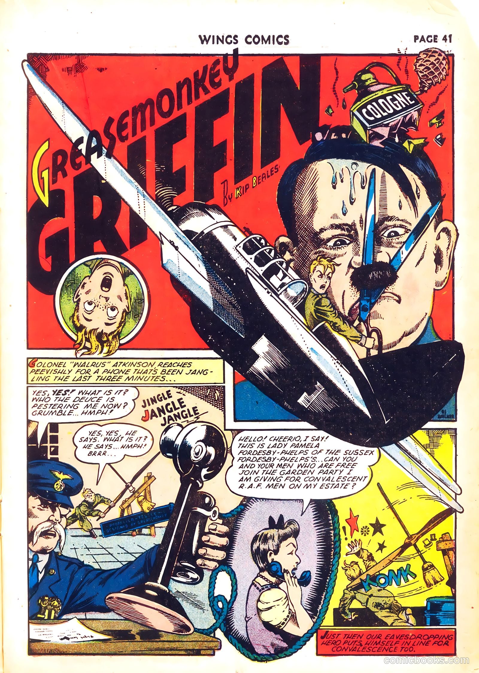 Wings Comics #26 (1942) — page 43 of 68