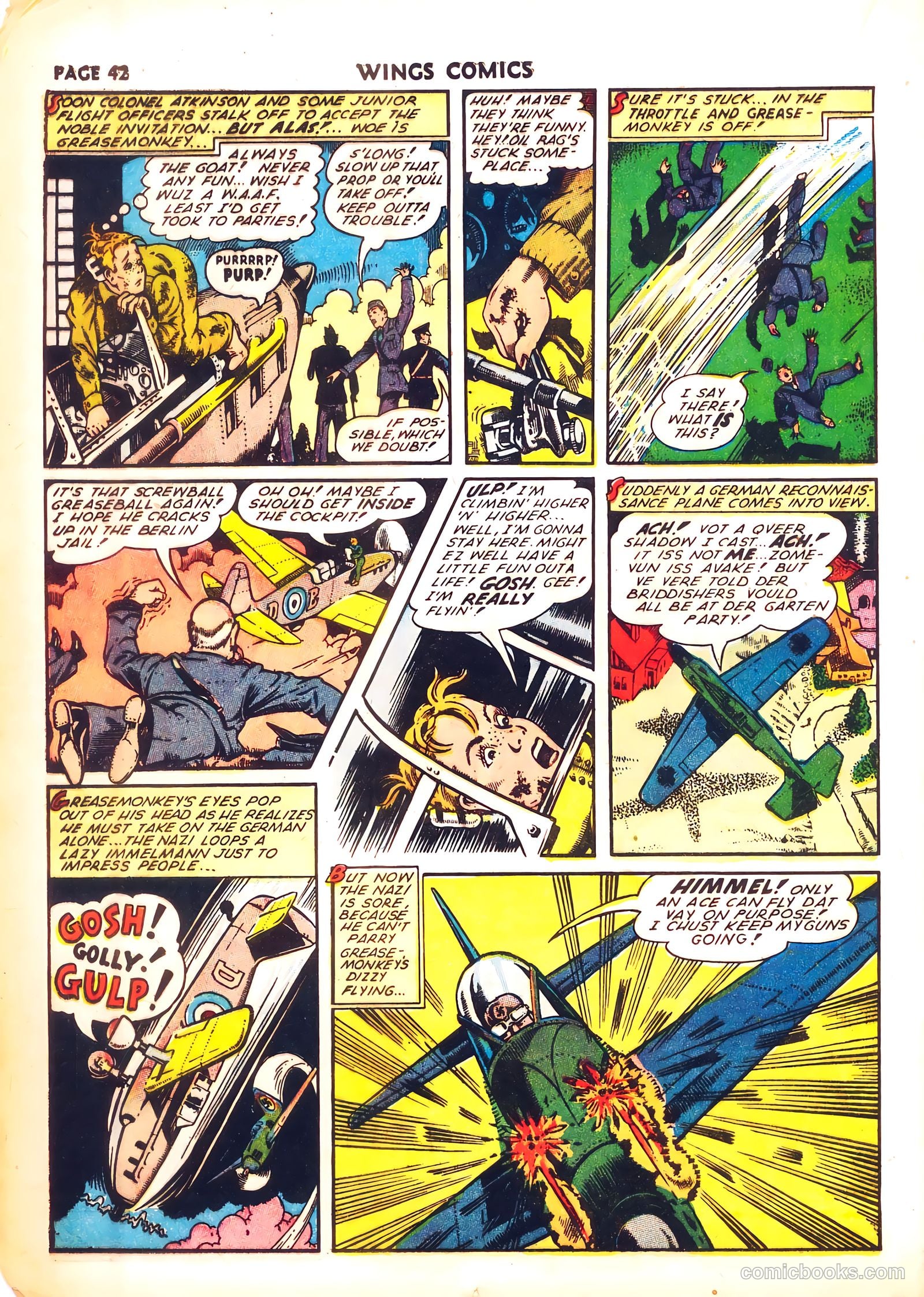 Wings Comics #26 (1942) — page 44 of 68