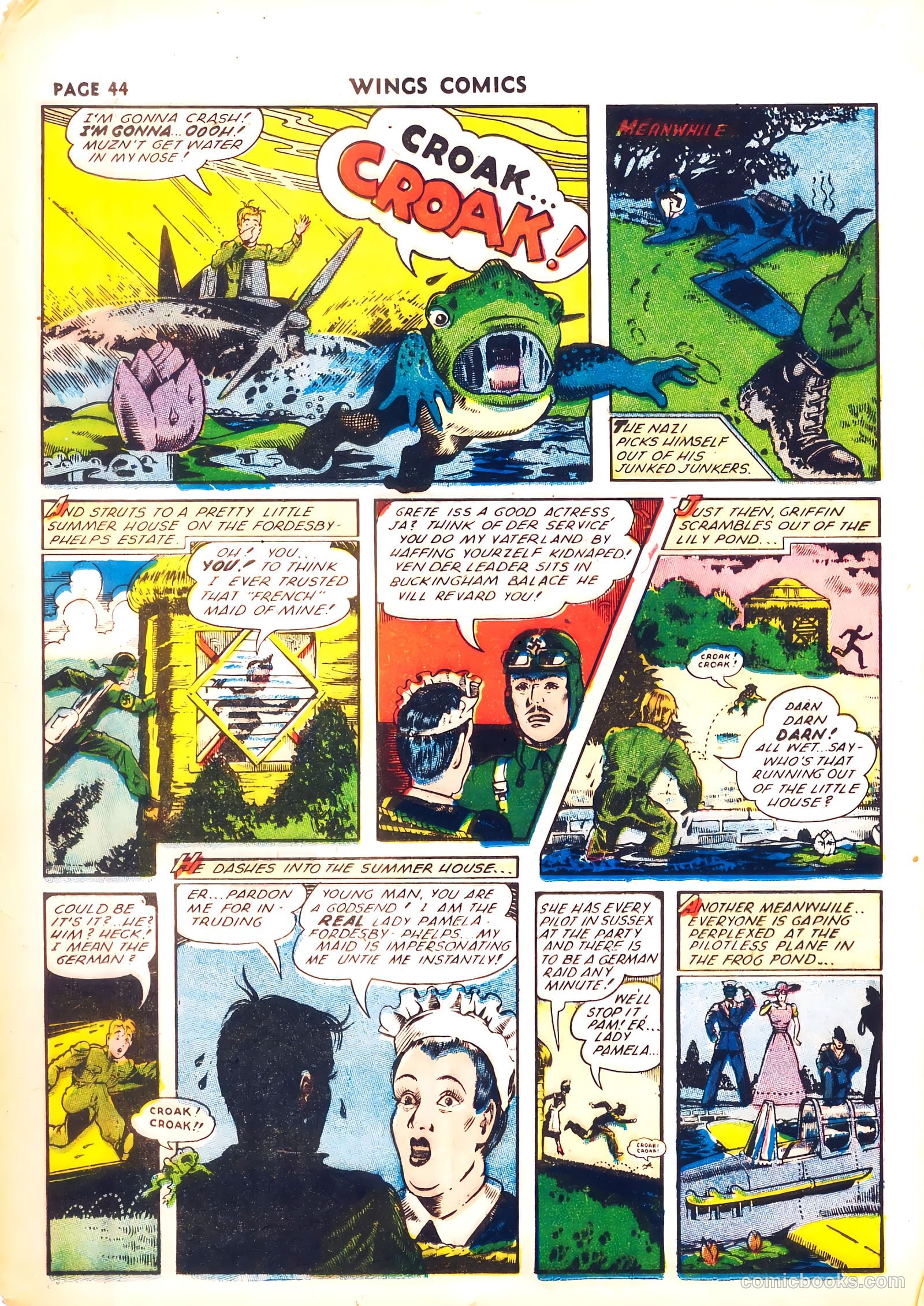 Wings Comics #26 (1942) — page 46 of 68