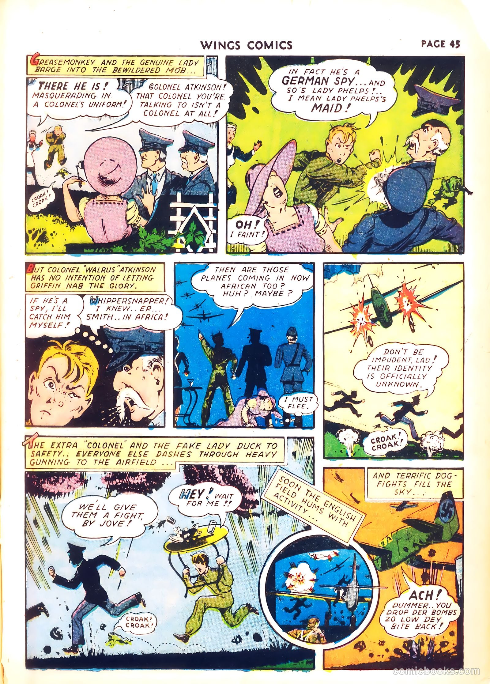 Wings Comics #26 (1942) — page 47 of 68