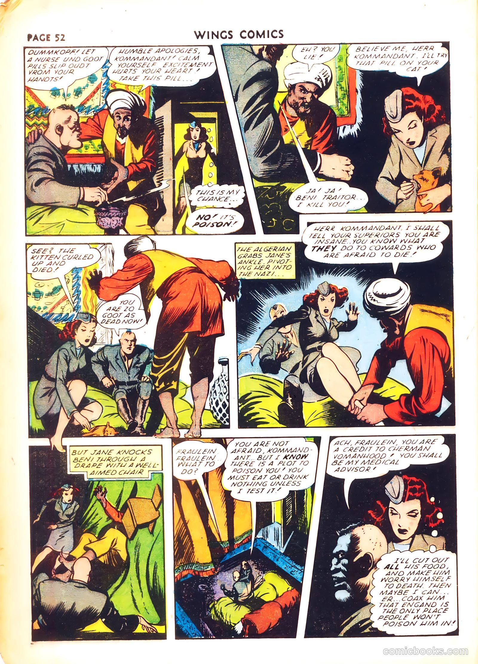 Wings Comics #26 (1942) — page 54 of 68