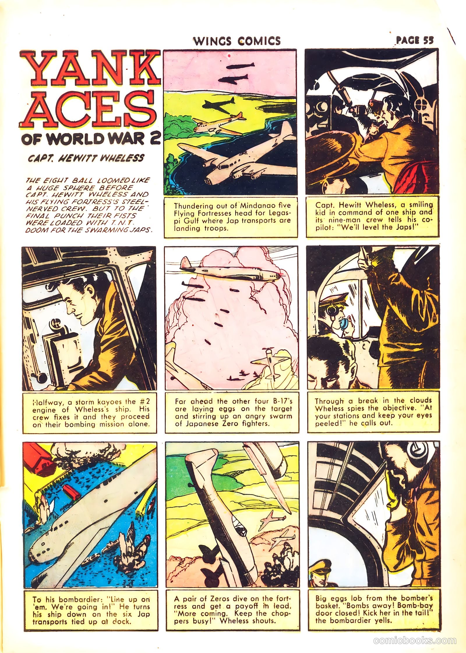 Wings Comics #26 (1942) — page 57 of 68