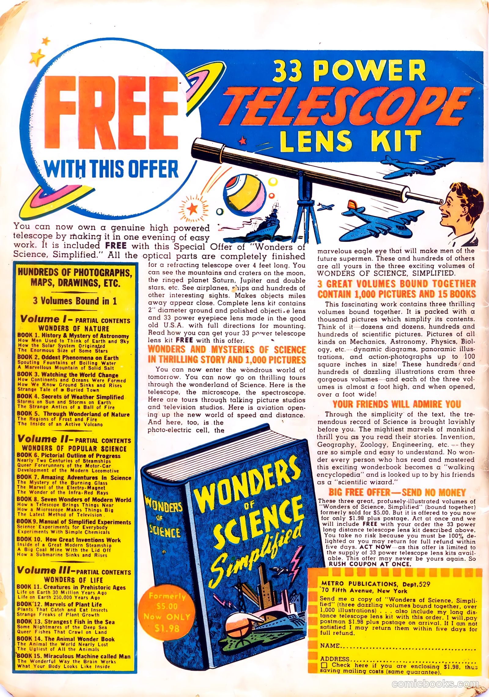 Wings Comics #26 (1942) — page 68 of 68